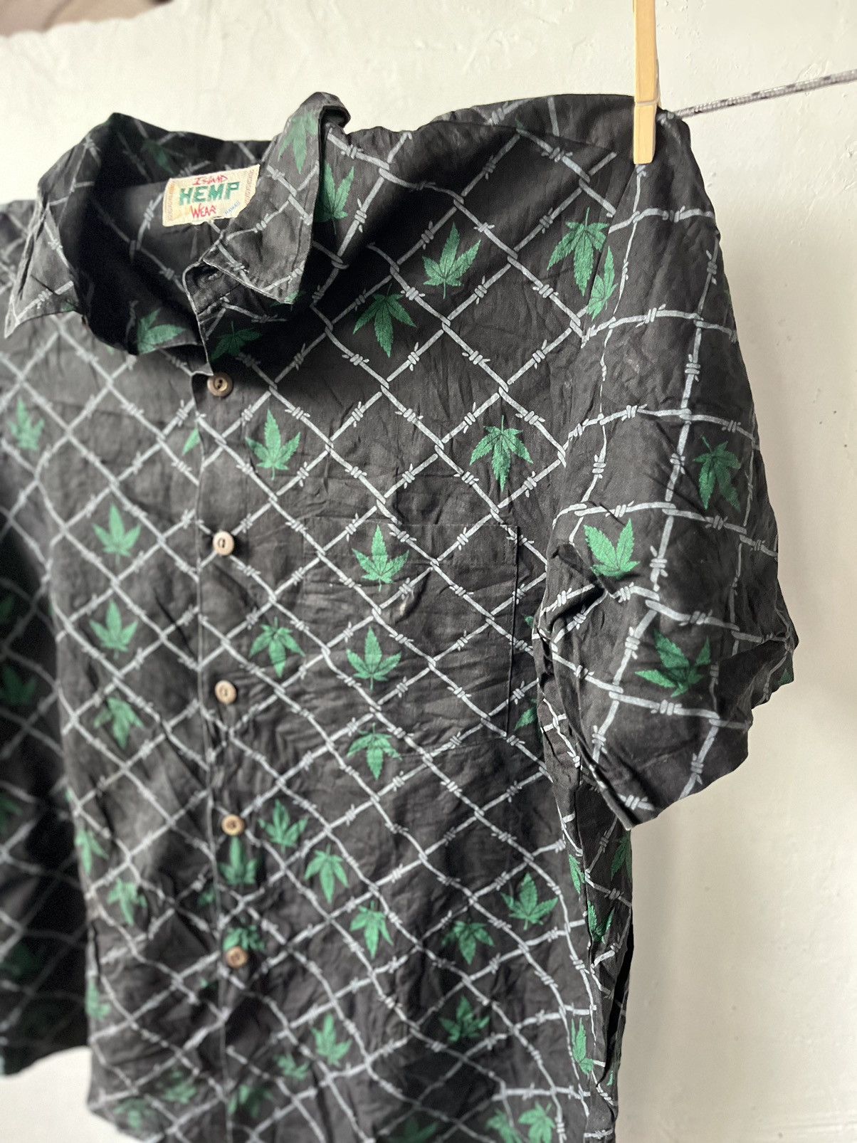 Designer × Vintage Hawaiin Shirt Hemp Size US L / EU 52-54 / 3 - 3 Thumbnail