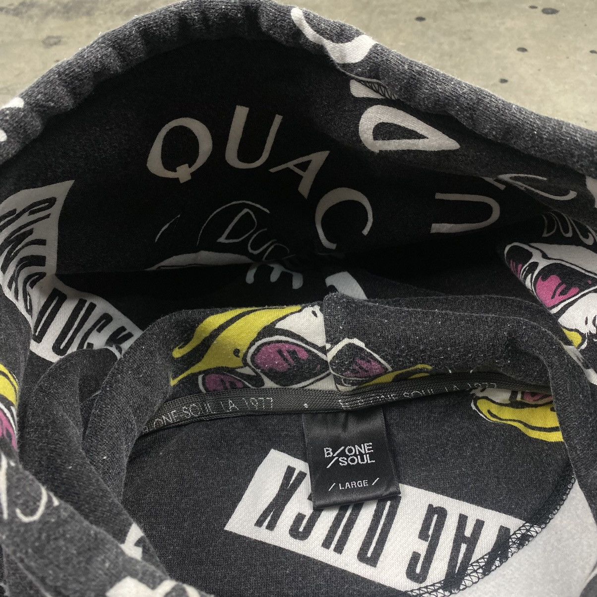 Edition Japan × Japanese Brand B One Soul Duckdude Reverse Weave Pullover Size US M / EU 48-50 / 2 - 6 Thumbnail