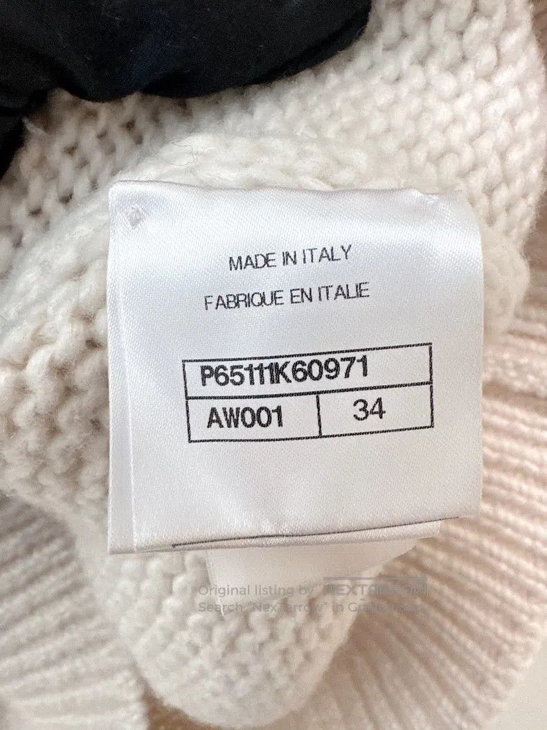 Chanel Chanel Beige stitched hoodie Size XXS / US 00 / IT 34 - 6 Thumbnail