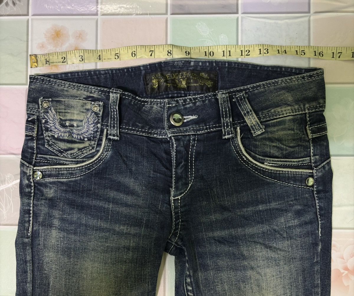 Japanese Brand Japanese Red Pepper Distressed Flared Denin Size US 32 / EU 48 - 2 Thumbnail