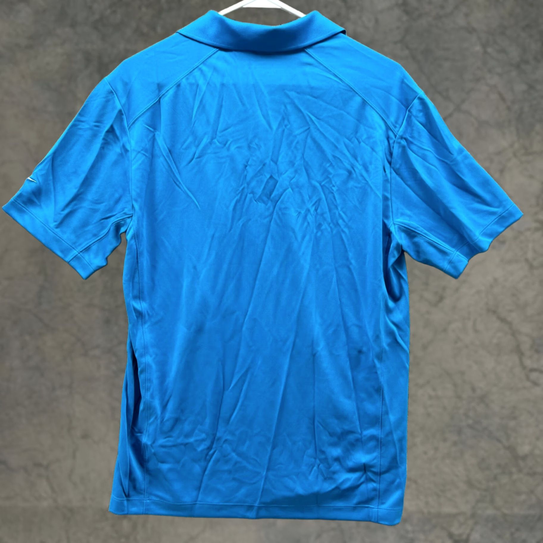 Nike VINTAGE Nike Polo Shirt Mens Medium Blue Golf Tour Performance Dri Fit Shirt Size US M / EU 48-50 / 2 - 1 Thumbnail