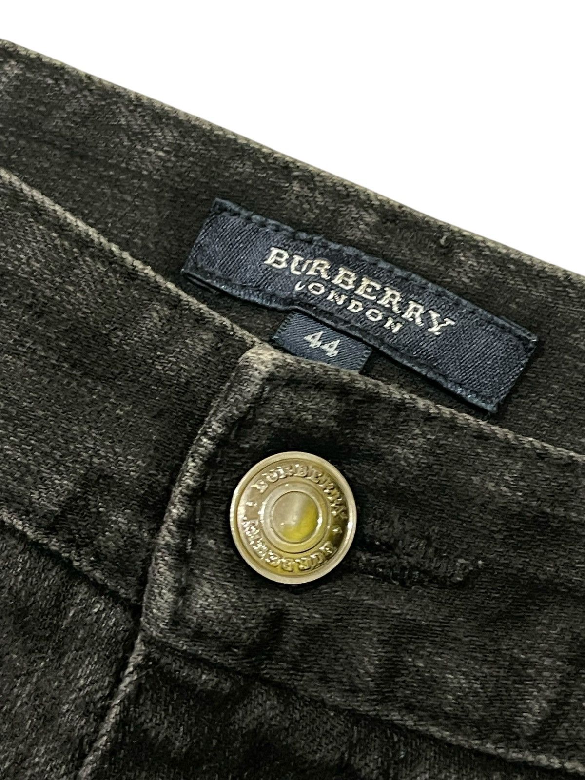 Burberry Burberry London Straight Fit Black Jeans Denim Size US 32 / EU 48 - 4 Thumbnail