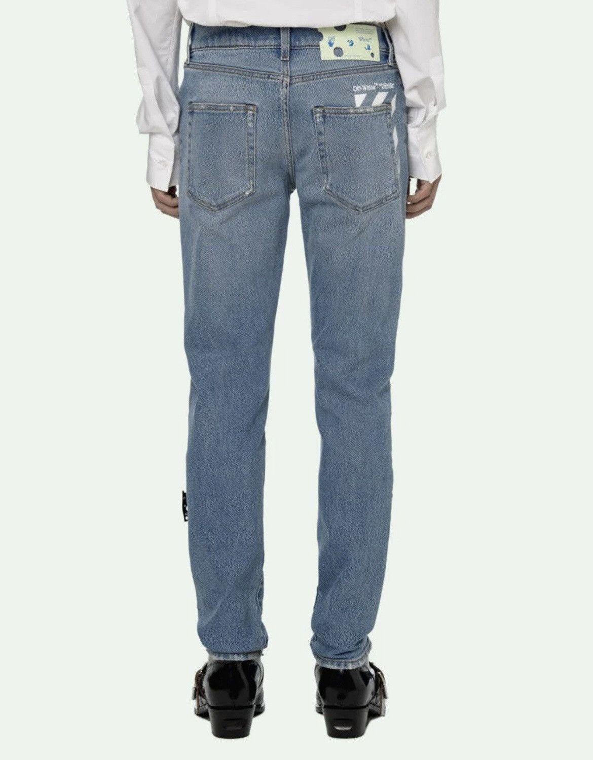 Off-White Off White Diag Pocket Jeans Size US 34 / EU 50 - 3 Thumbnail