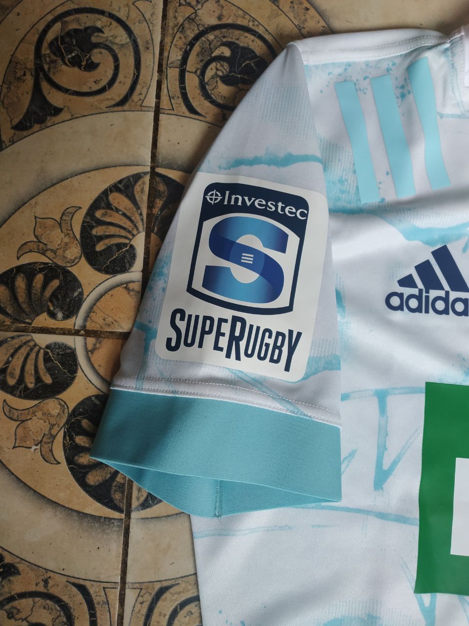 Adidas Adidas Auckland Blues 2021 Away Rugby Jersey Primeblue Size US L / EU 52-54 / 3 - 3 Thumbnail