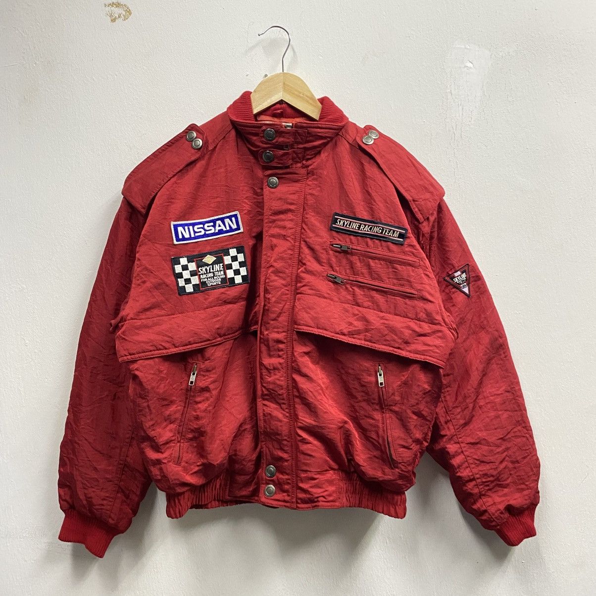 Vintage Very rare! Vintage Nissan: 90s Skyline Racing Team Jacket Size US L / EU 52-54 / 3 - 1 Thumbnail