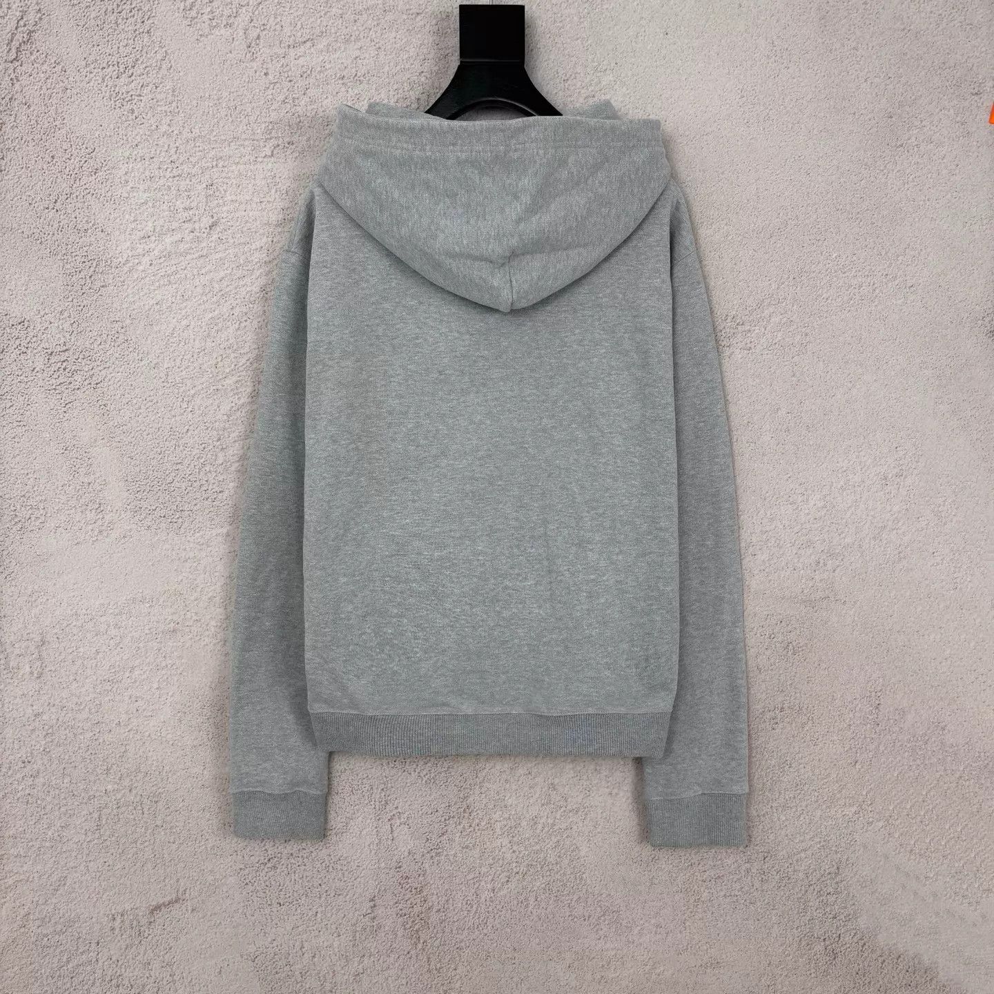 Miu Miu MIU MIU Embroidered Logo Patch Hoodie Gray L NWT Size L / US 10 / IT 46 - 2 Thumbnail