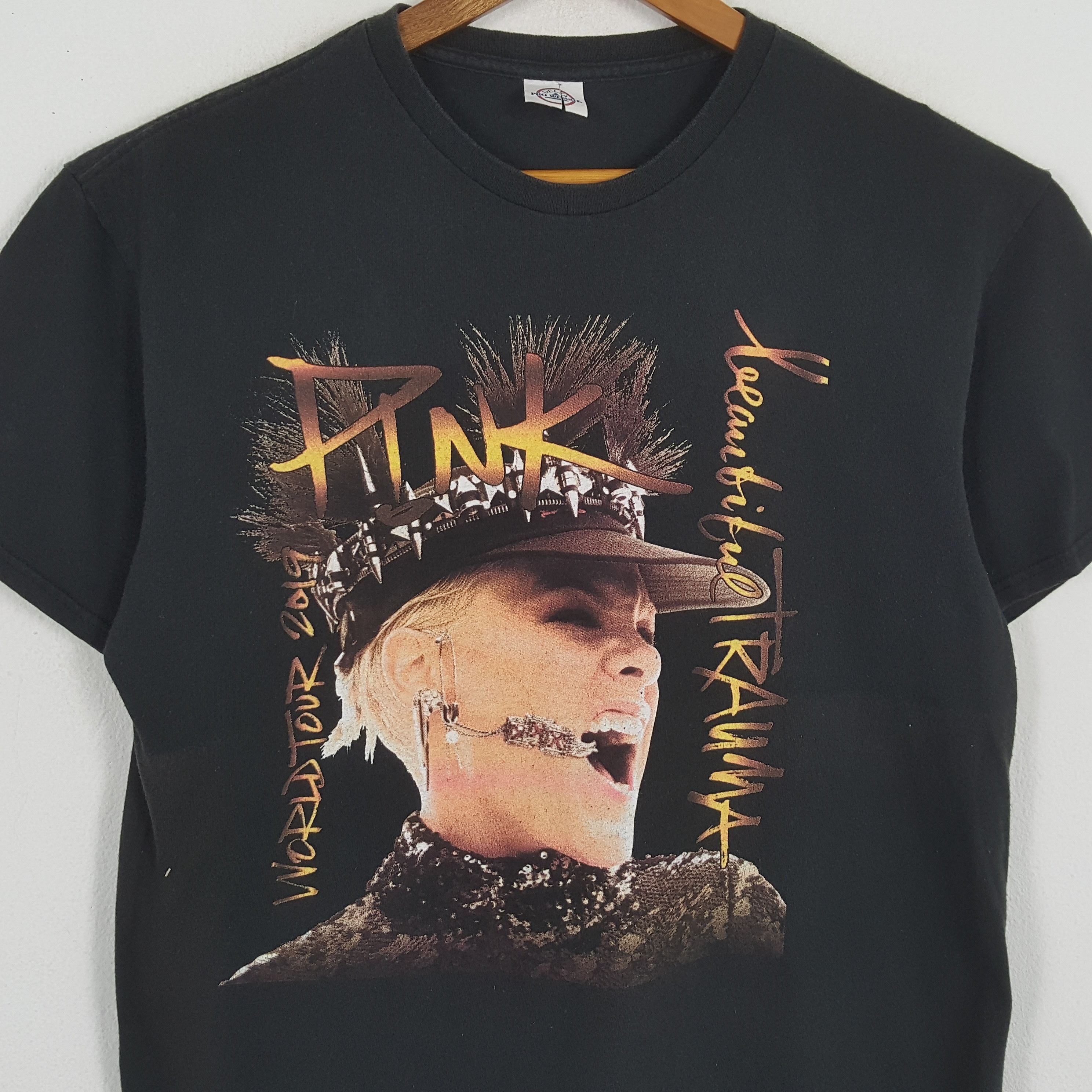 Band Tees × Vintage Vintage PINK TRAUMA American Singer Songwriter Tour T-Shirts Size US L / EU 52-54 / 3 - 2 Thumbnail