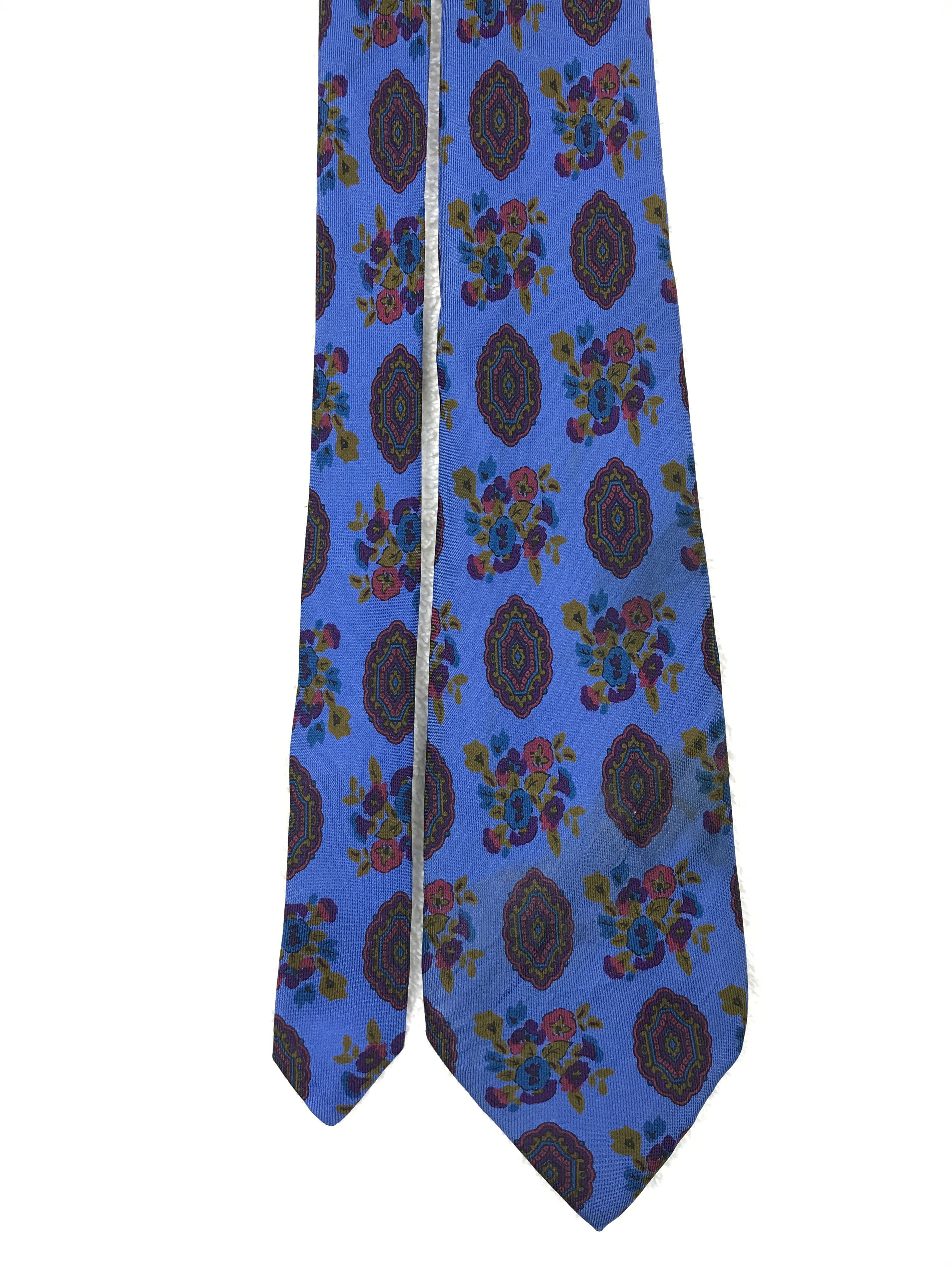 Vintage Vintage Morabito Silk Necktie Size ONE SIZE - 3 Thumbnail