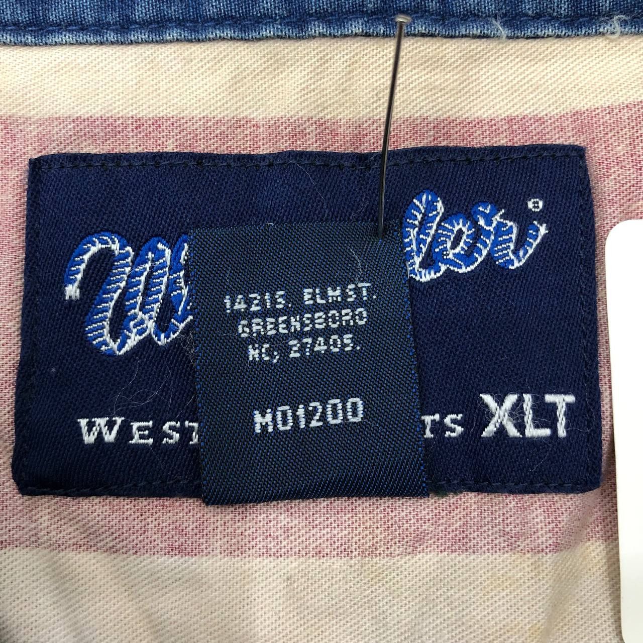 Vintage × Wrangler T304 VTG WRANGLER AMERICAN FLAG WESTERN SHIRTS Size US XXL / EU 58 / 5 - 11 Thumbnail