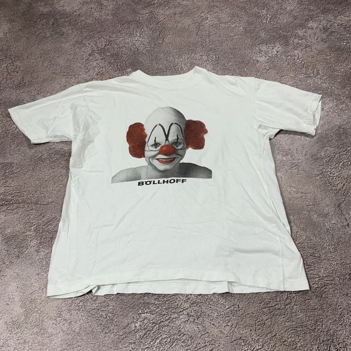 Vintage Vintage Y2K Creepy Clown Graphic Tee Horror Streetwear M Size US M / EU 48-50 / 2 - 2 Thumbnail
