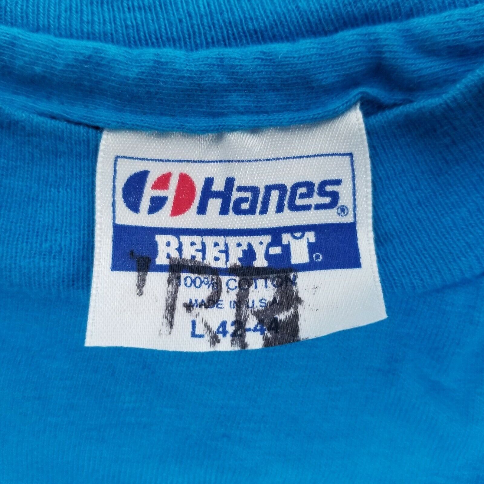 Hanes Hanes Single Stitch Hawaii T Shirt Adult L Vintage 90s Palm Size US L / EU 52-54 / 3 - 7 Thumbnail