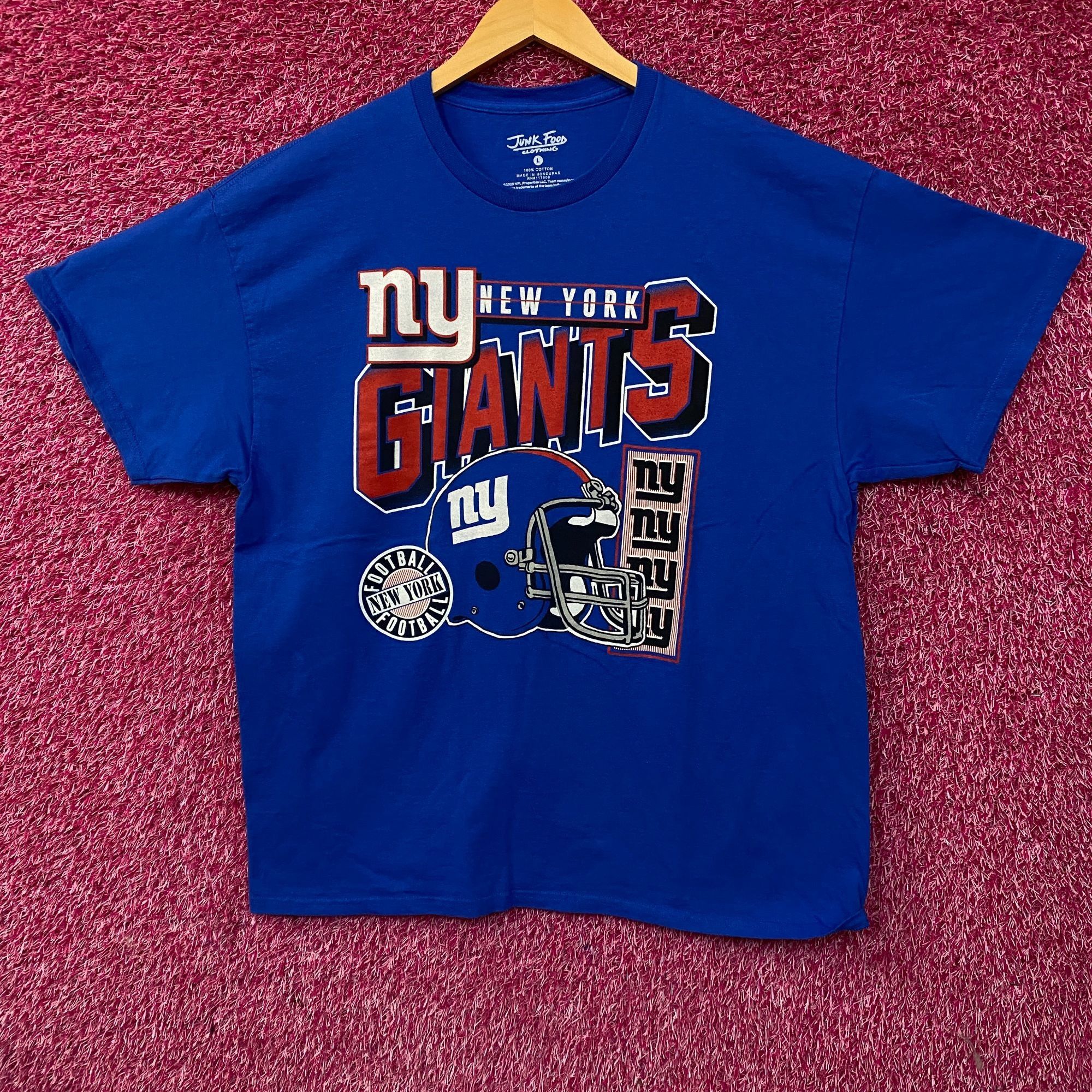Junk Food Junk Food Clothing New York Giants Checkdown Flea Market Tee Size US L / EU 52-54 / 3 - 1 Thumbnail