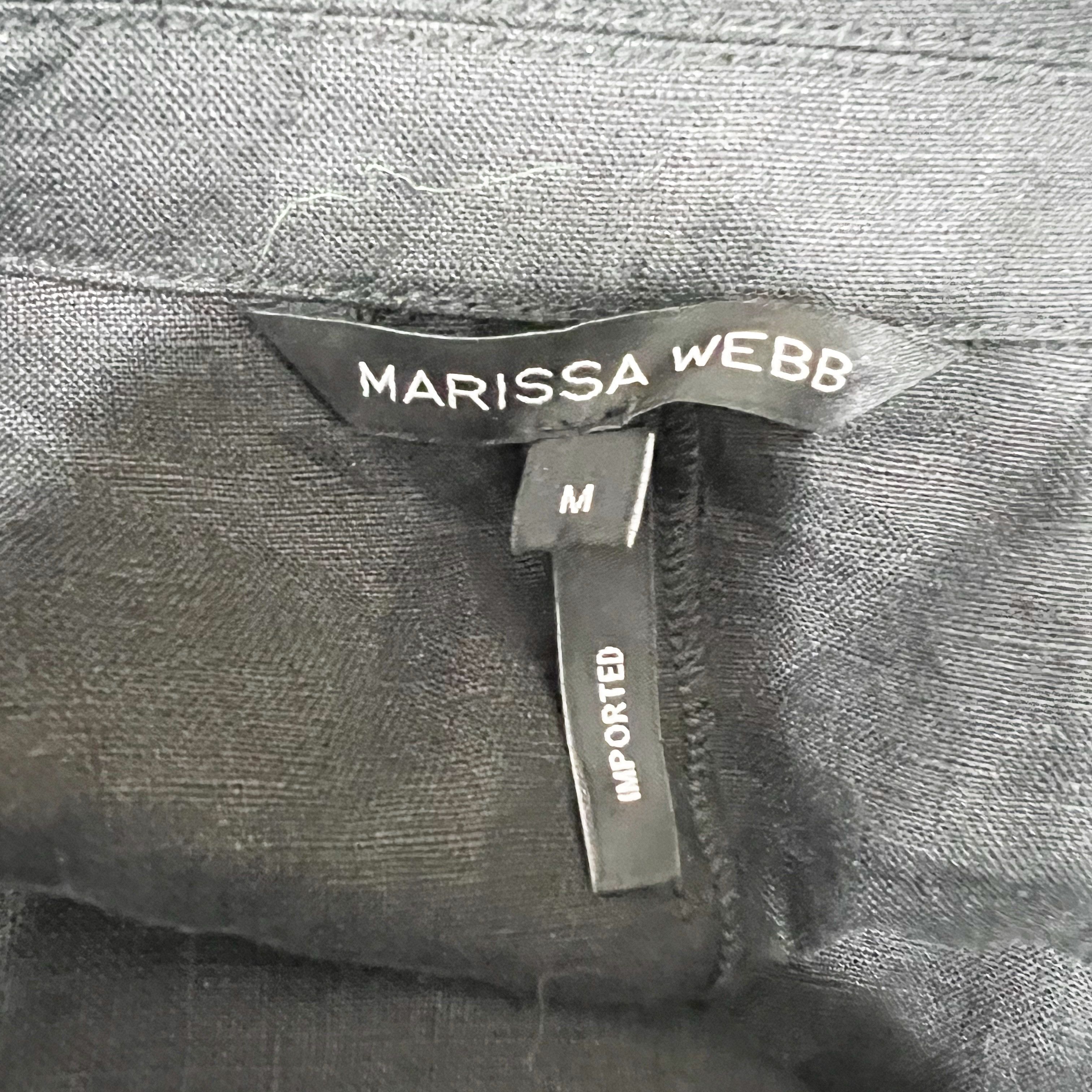 Marissa Webb Marissa Webb Amanda Blazer Linen Tunic Size M / US 6-8 / IT 42-44 - 2 Thumbnail