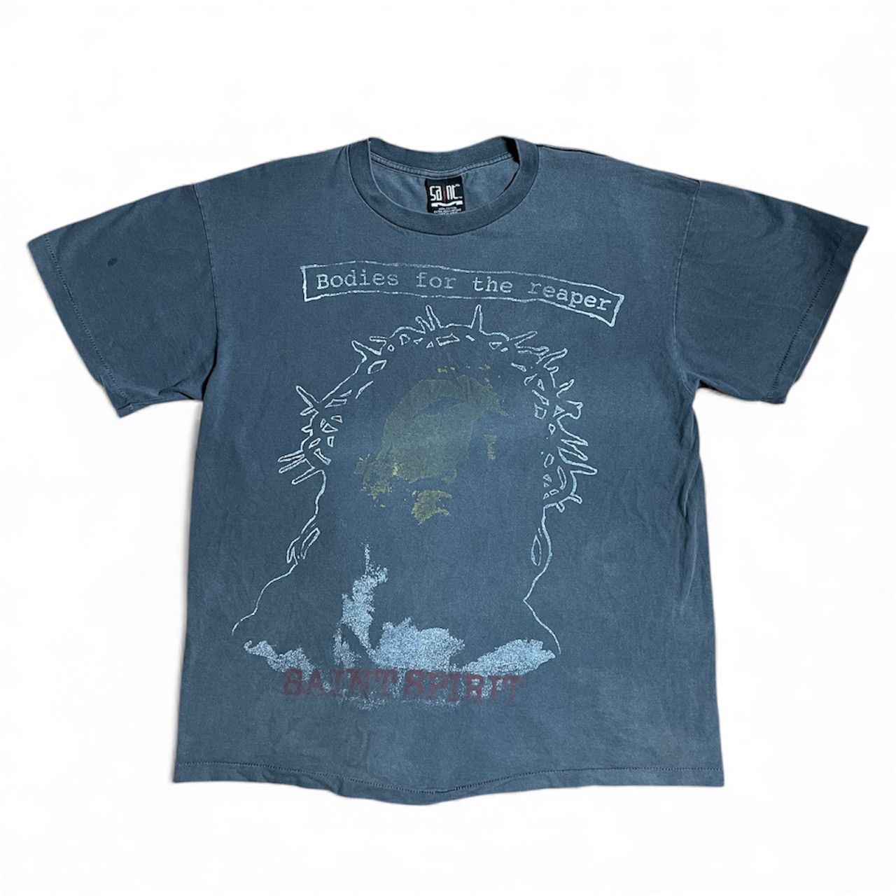 Handmade Custom SunFaded Thrashed Distressed ERD Grunge SaintMichael Size US XL / EU 56 / 4 - 1 Thumbnail