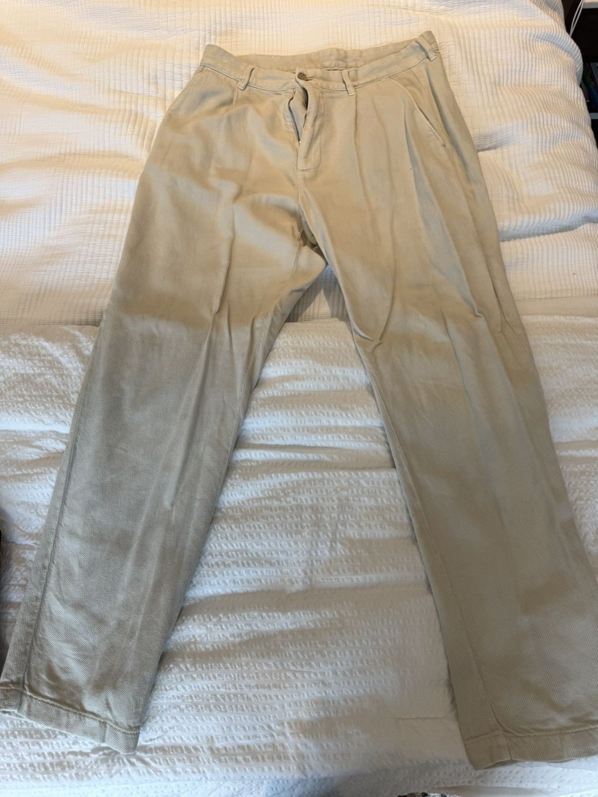 Zara Zara beige pant Size US 32 / EU 48 - 1 Thumbnail