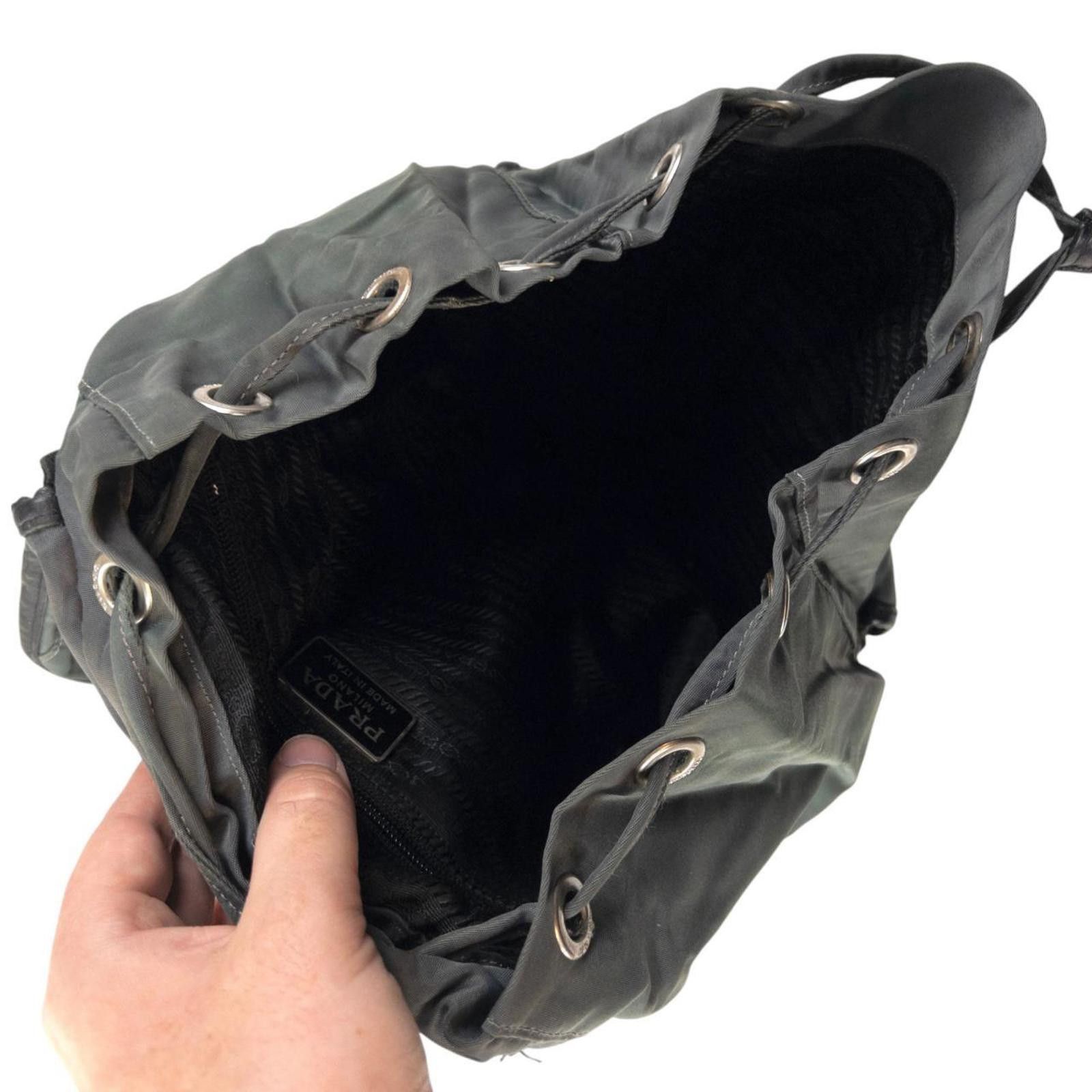 Prada Vintage Prada Bucket Backpack Size ONE SIZE - 4 Thumbnail