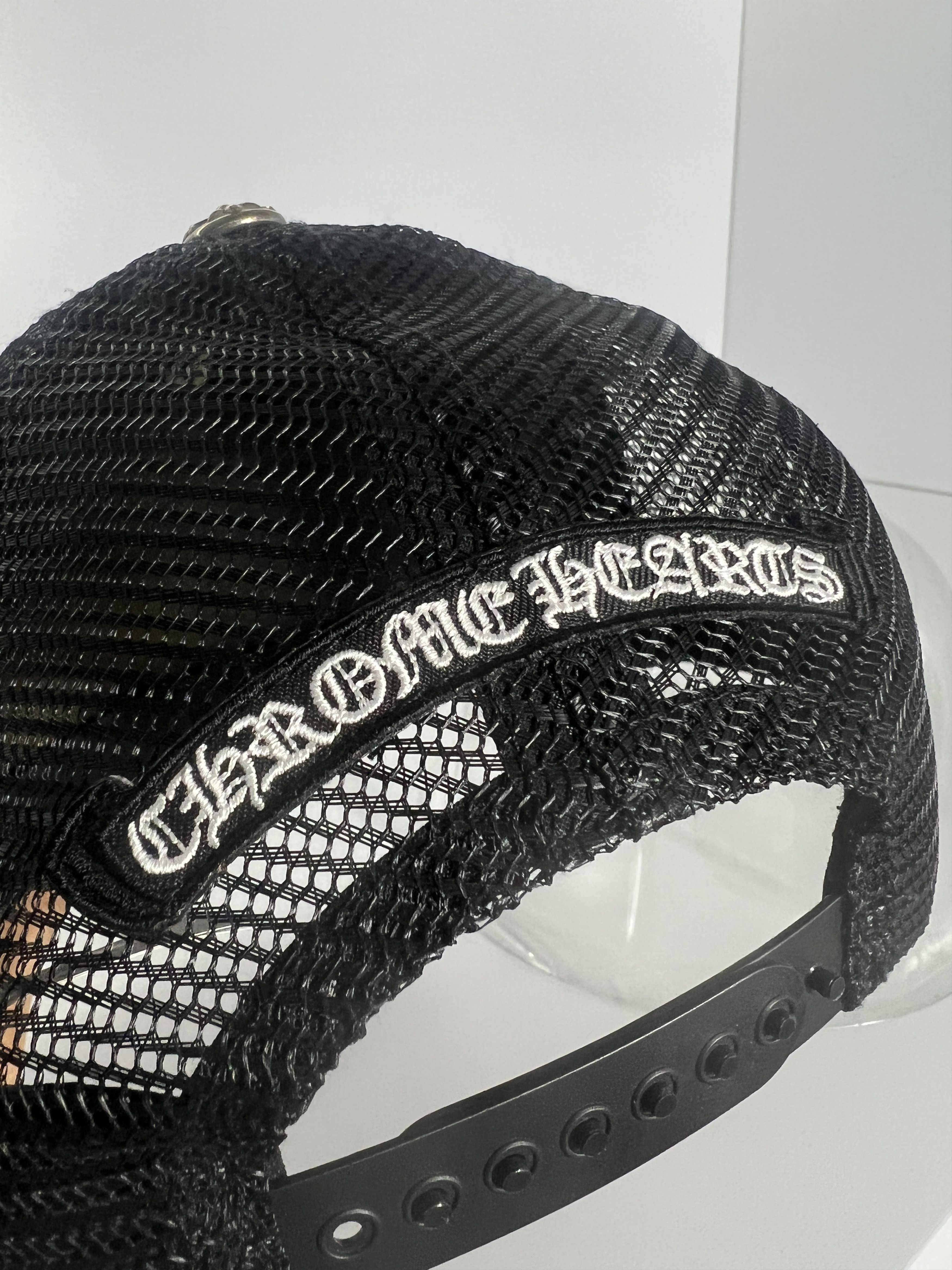 Chrome Hearts Chrome Hearts Anti Trucker Hat Sterling Silver USA Size ONE SIZE - 11 Thumbnail
