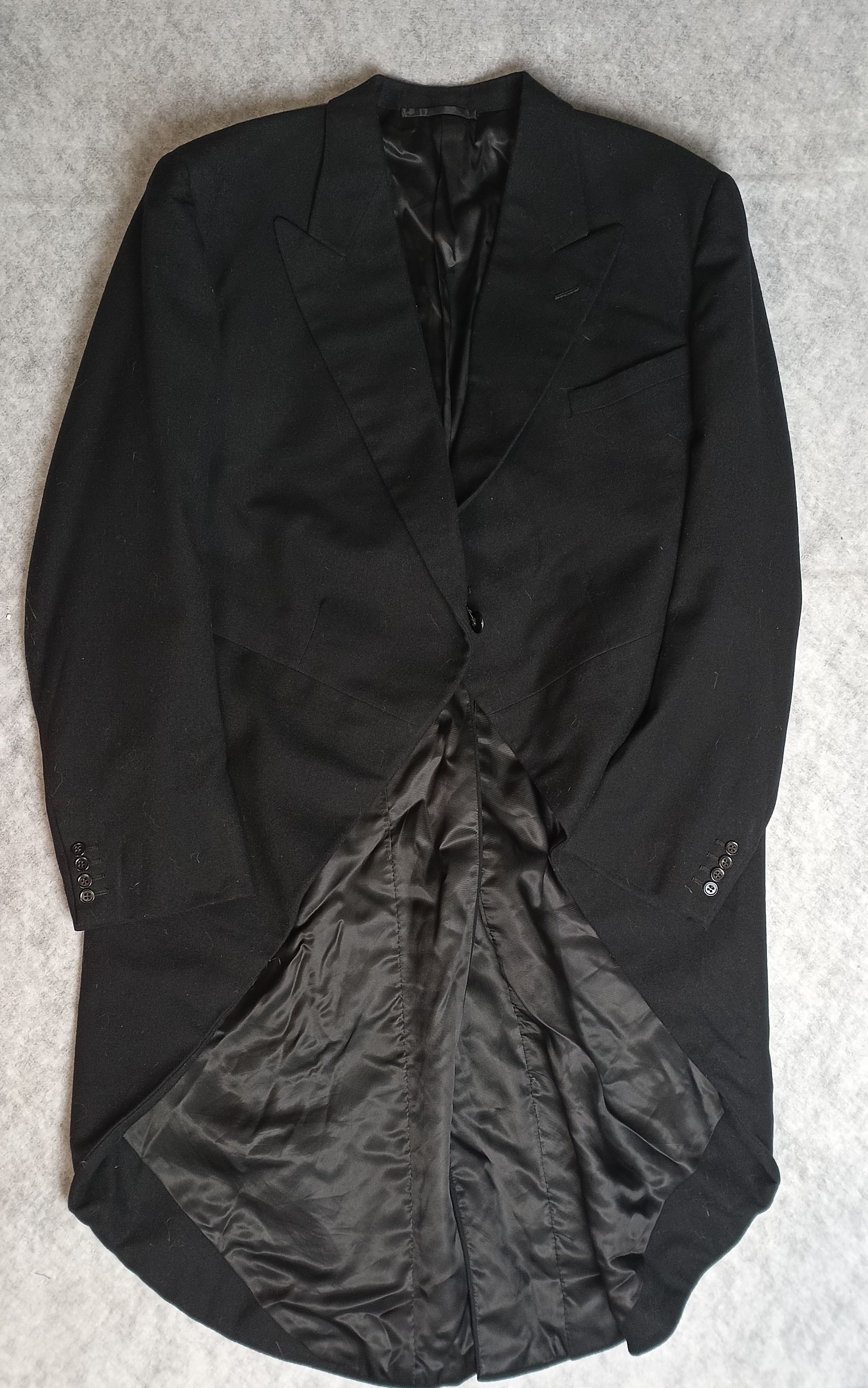 Austin Reed Austin Reed of Regent Street Vintage 1960s Tailcoat Jacket Size 42L - 4 Thumbnail