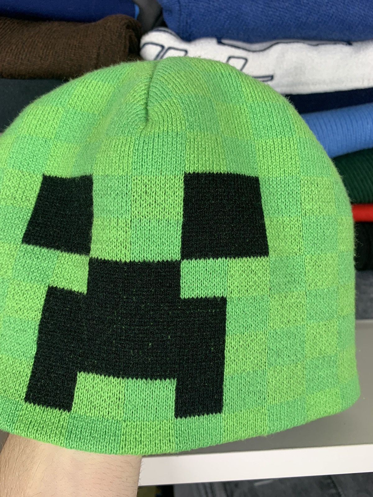 Other Y2K Minecraft Creeper Hat Size ONE SIZE - 5 Thumbnail