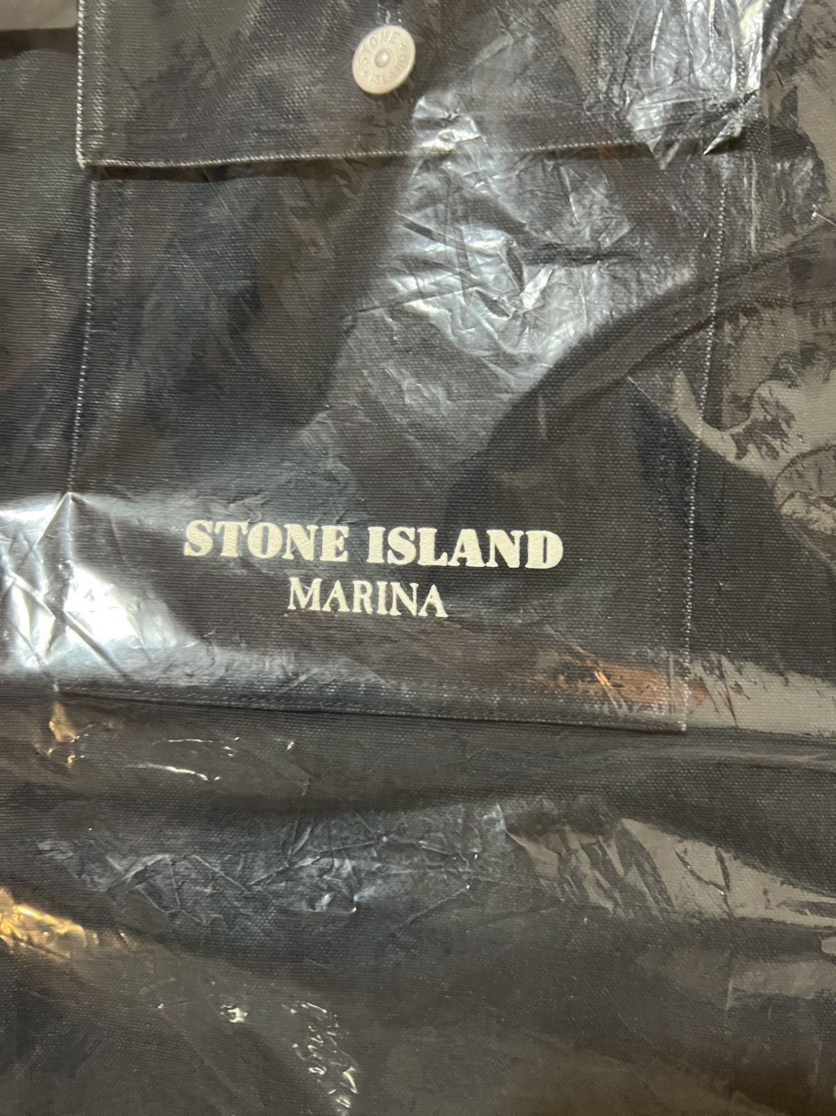 Stone Island Stone Island Marina Denim Overshirt Navy Blue Men’s Size XXL Size US XXL / EU 58 / 5 - 7 Thumbnail