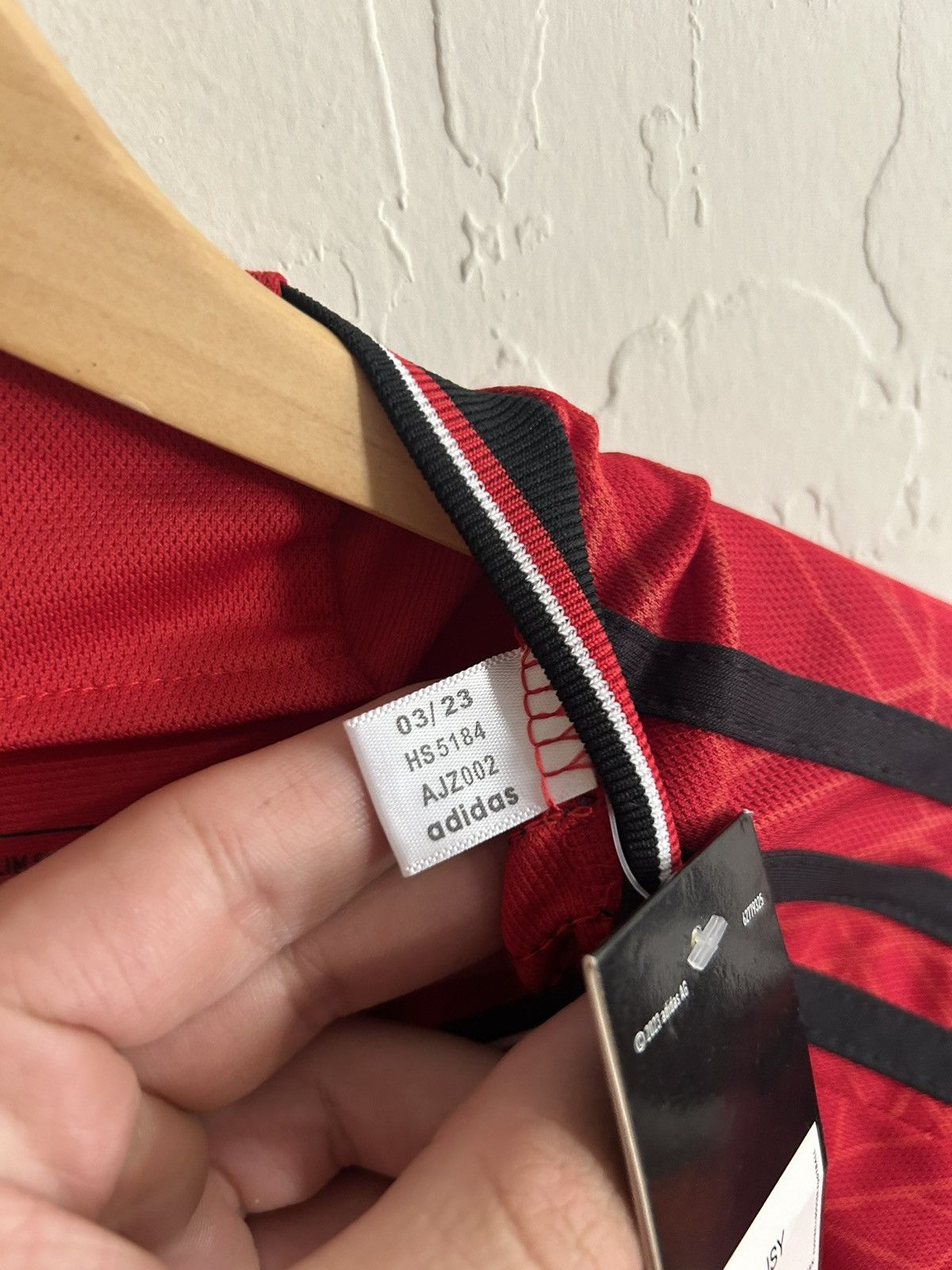 Adidas Manchester United 2023/2024 Home Adidas Rashford Jersey NWT Size US L / EU 52-54 / 3 - 3 Thumbnail