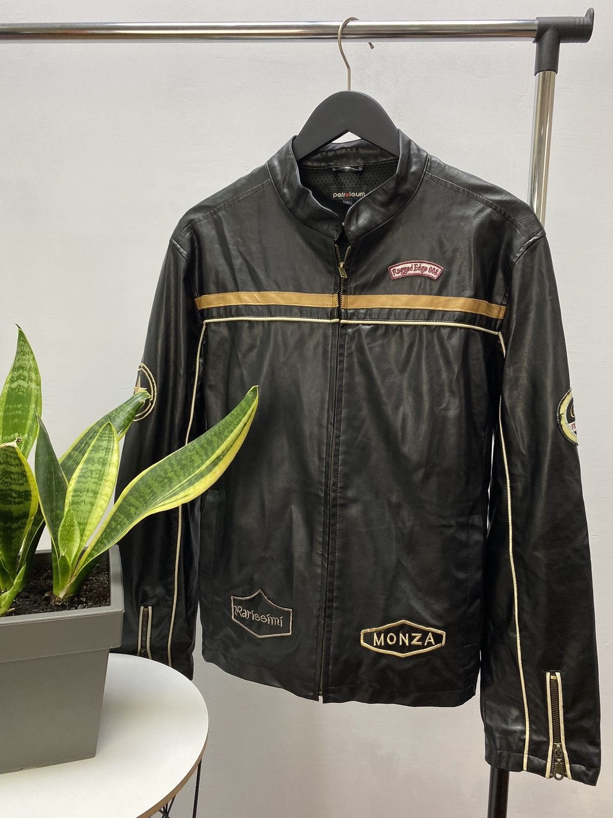 Japanese Brand × Vintage Vintage Tokyo Speed Leather racing Y2K jacket Size US L / EU 52-54 / 3 - 15 Thumbnail