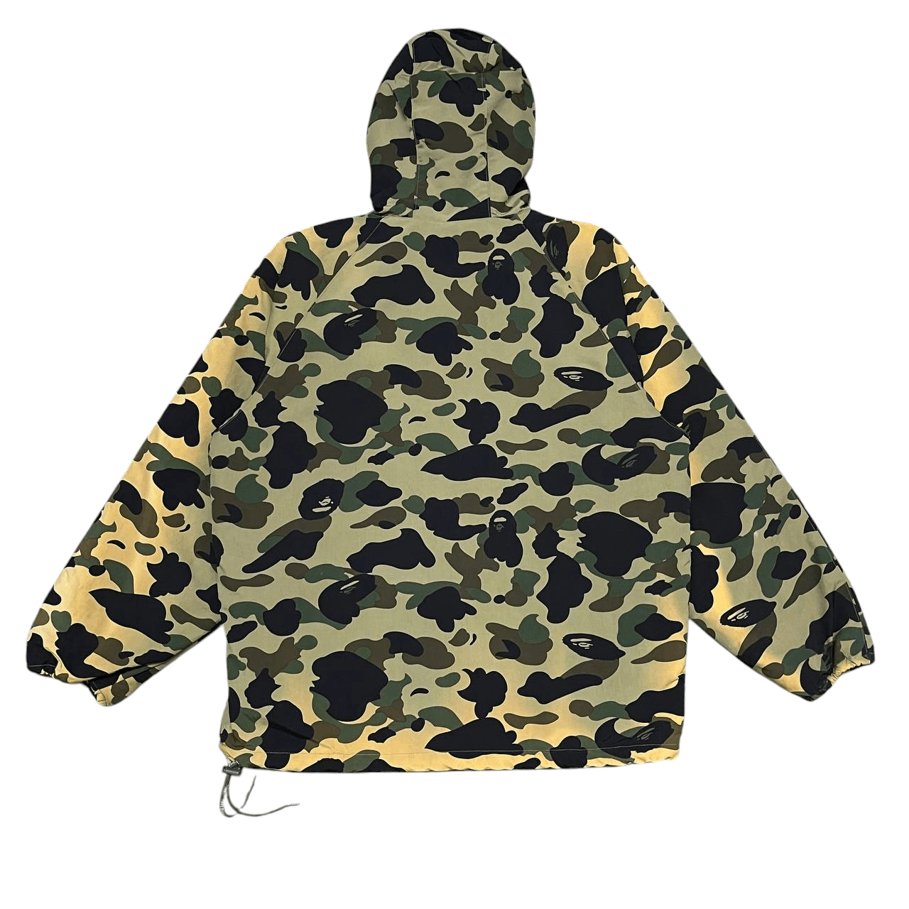 Bape Bape 1st Green Camo Half Zip Pullover Jacket Size US M / EU 48-50 / 2 - 13 Thumbnail
