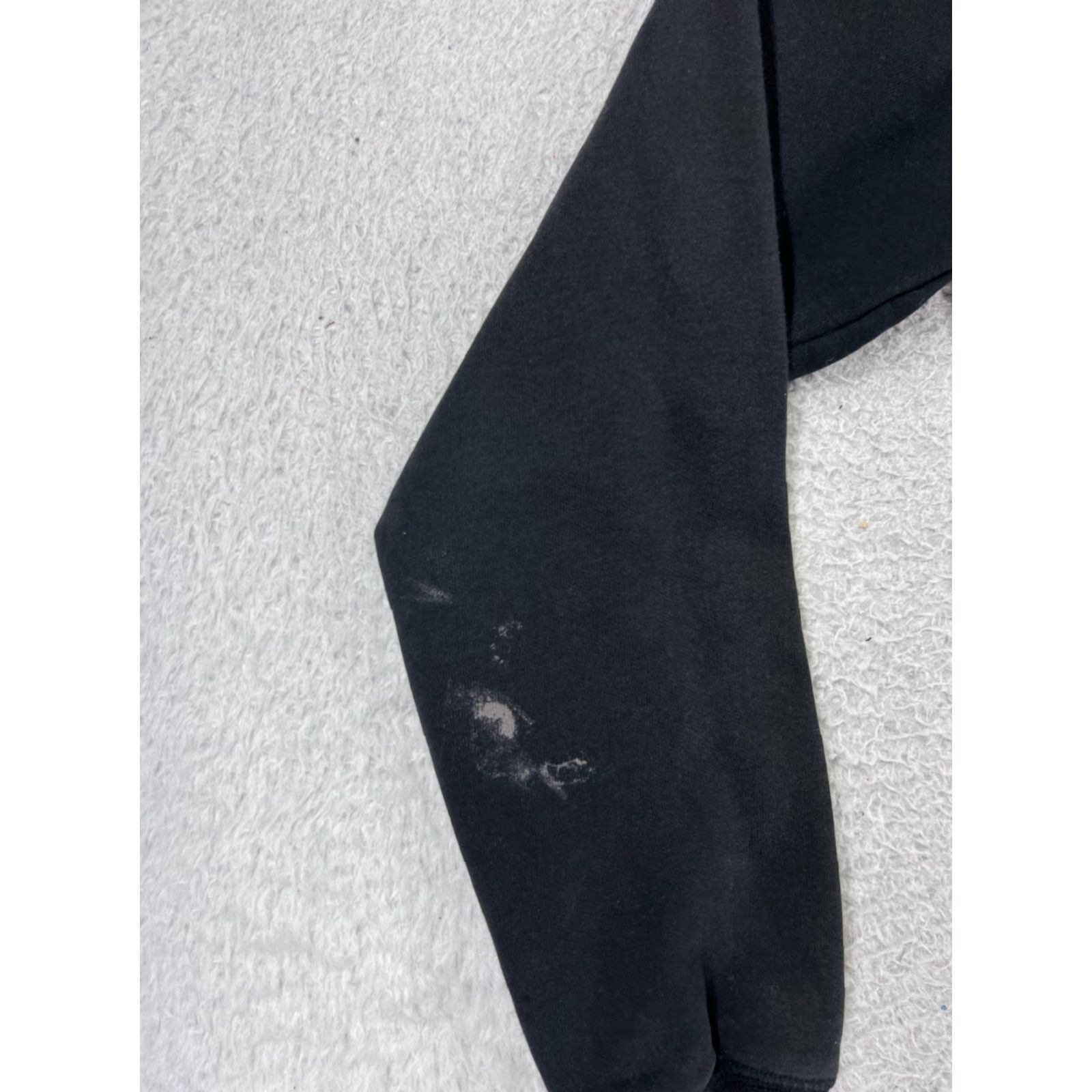 The North Face The North Face Womens Hoodie Sweater Small Black Jersey Cotton Kangaroo Pocket Logo Pockets 90s Outdoor Sports Mens Womens Size S / US 4 / IT 40 - 3 Thumbnail