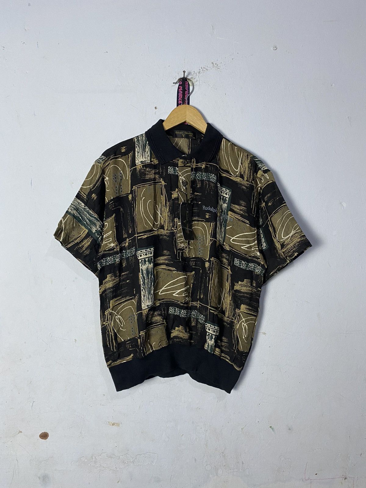 Designer × Valentino × Vintage Vintage Rudolph Valentino polo shirt Size US M / EU 48-50 / 2 - 1 Thumbnail
