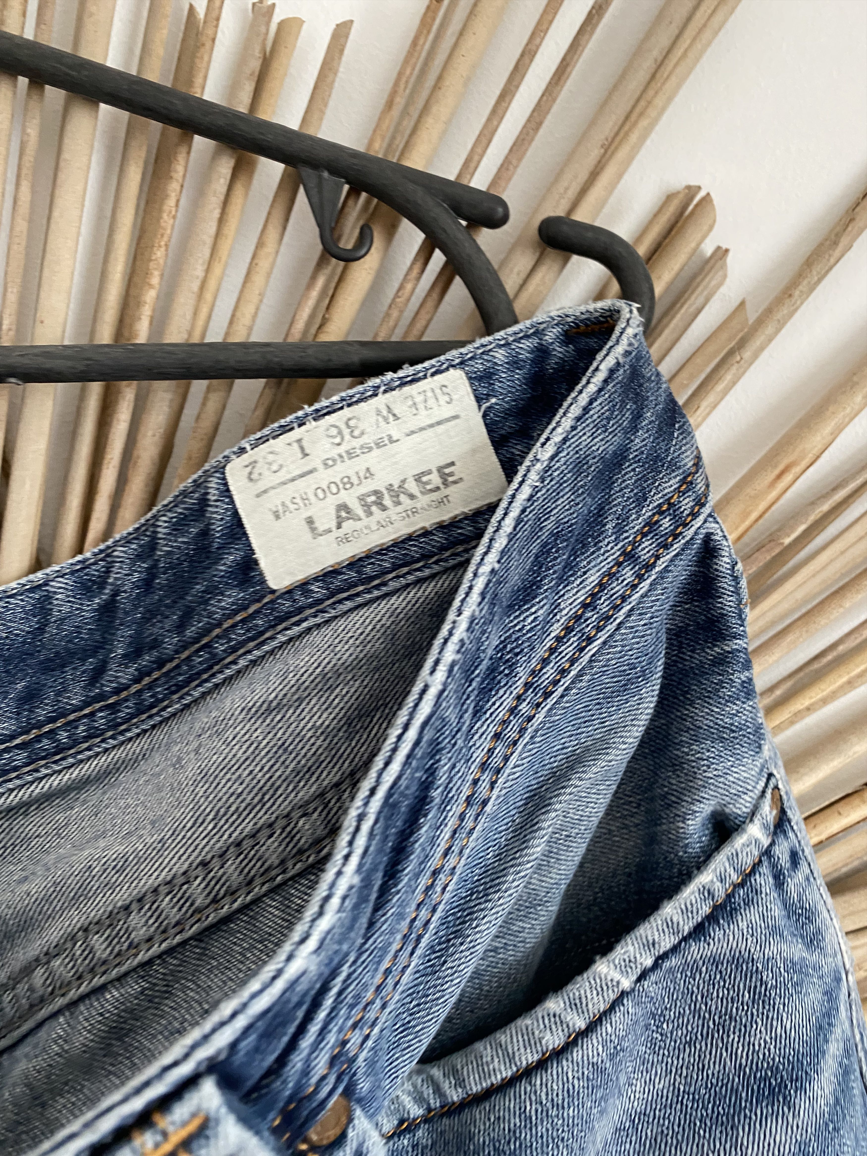 Diesel Vintage Diesel Jeans Distressed Wash Japanese Crazy y2k 90s Size US 36 / EU 52 - 9 Thumbnail