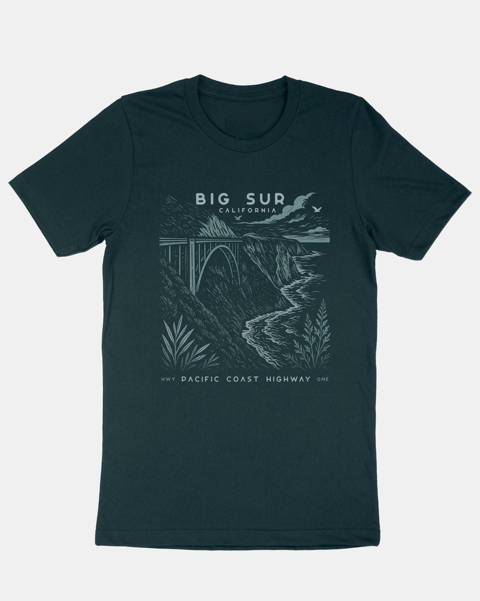Designer × Vintage Men's Big Sur California T-Shirt Size US L / EU 52-54 / 3 - 1 Thumbnail