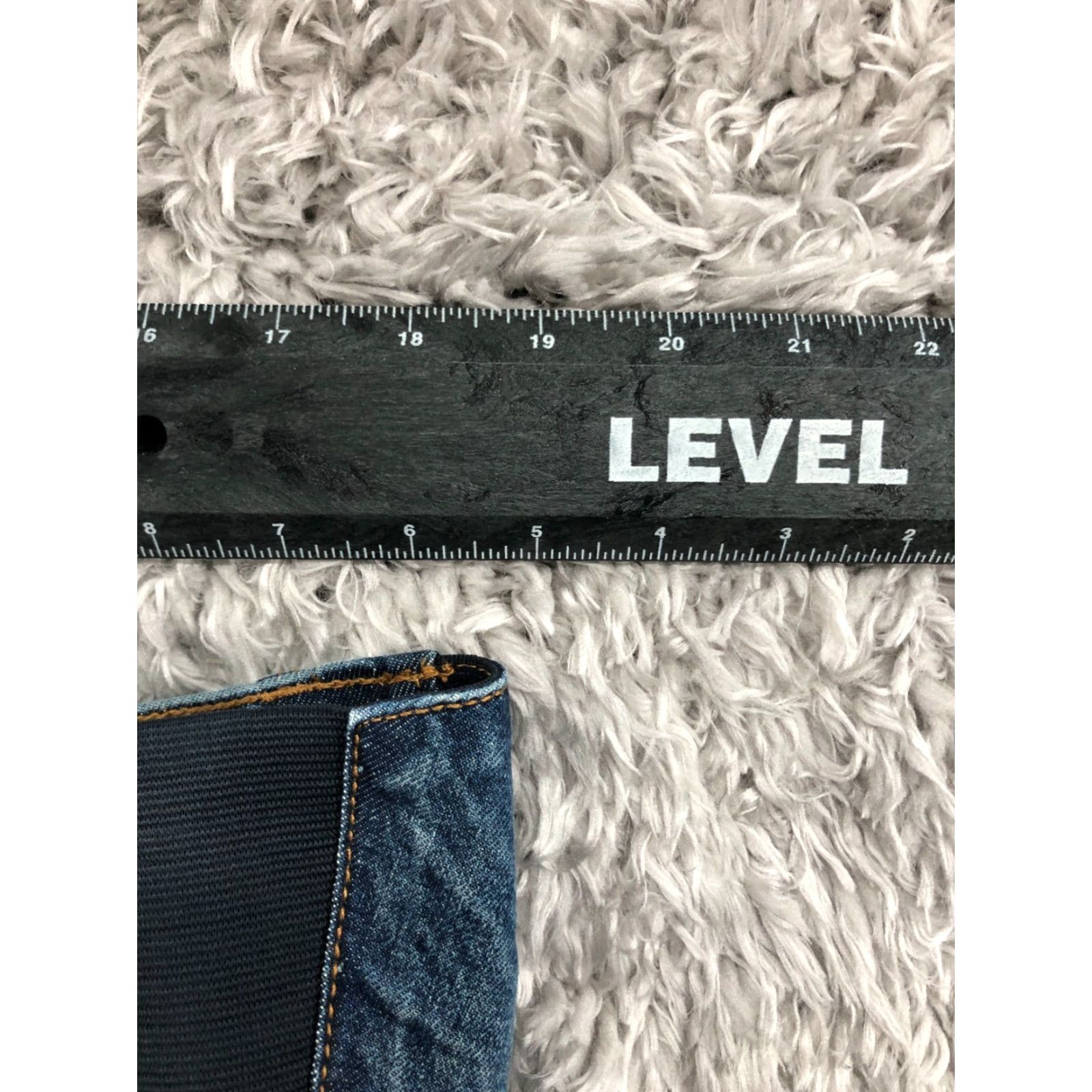 Denime Ingrid & Isabel Maternity Denim Blue Jeans Mid Rise Dark Wash 5-Pocket 28" Waist Short Womens Size 6 Size 28" / US 6 / IT 42 - 2 Thumbnail