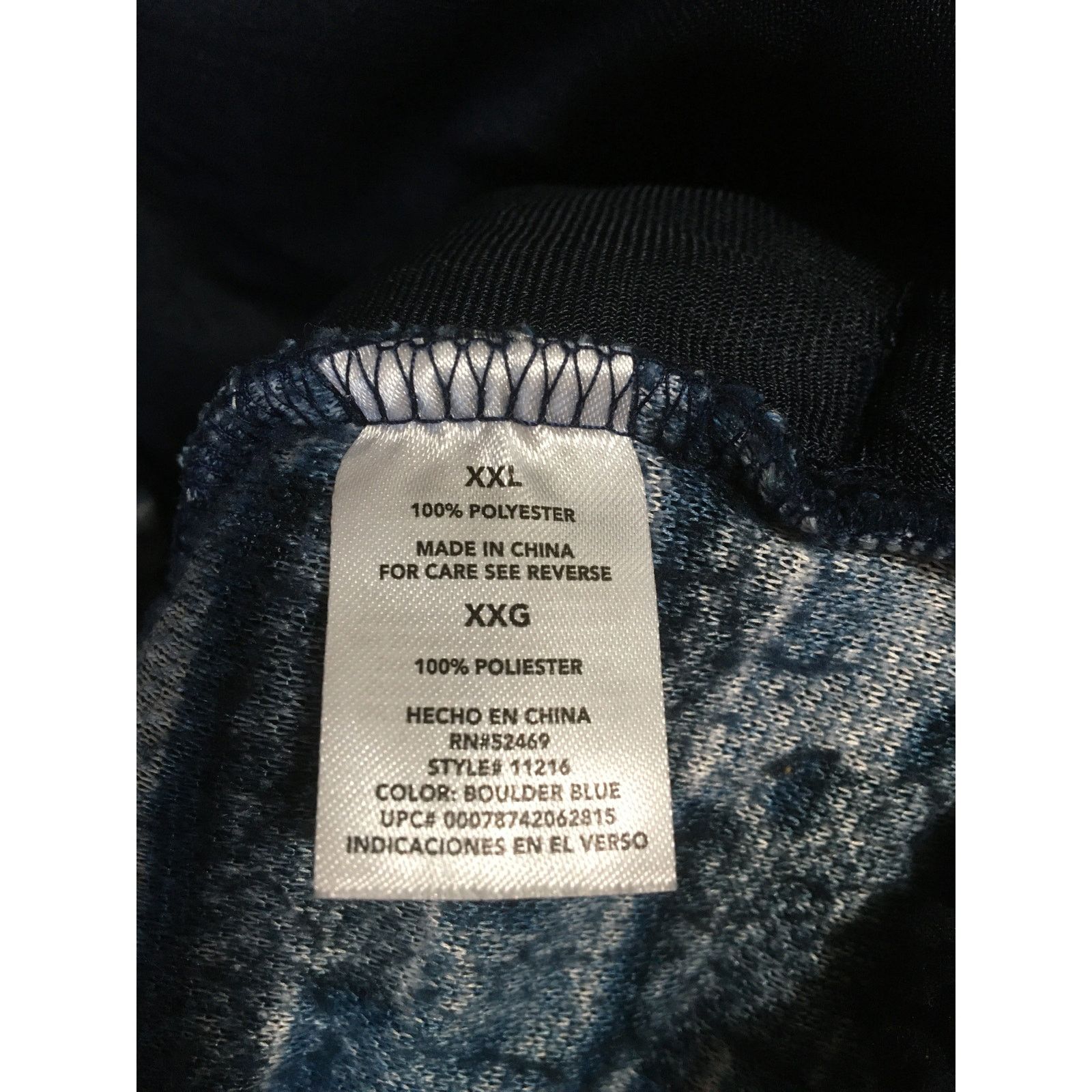 Other Grizzly Sherpa XXL Blue 1/4 Zip Long Sleeve Pullover Top Size US XXL / EU 58 / 5 - 8 Thumbnail
