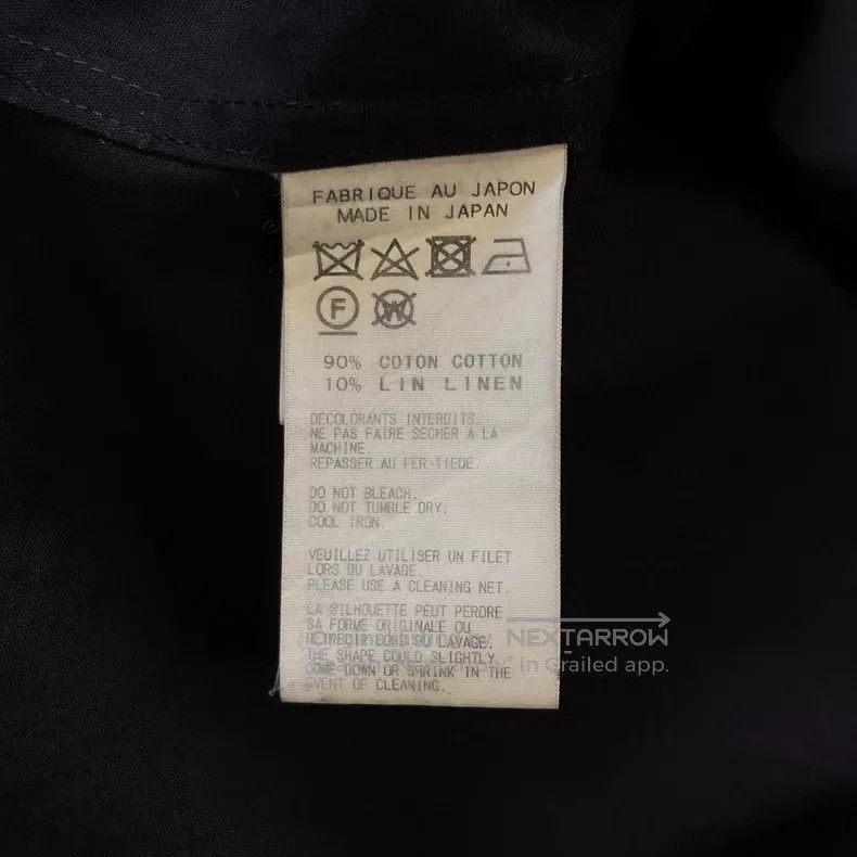 Yohji Yamamoto Yohji Yamamoto 17ss show button-down shirt Size US M / EU 48-50 / 2 - 8 Thumbnail