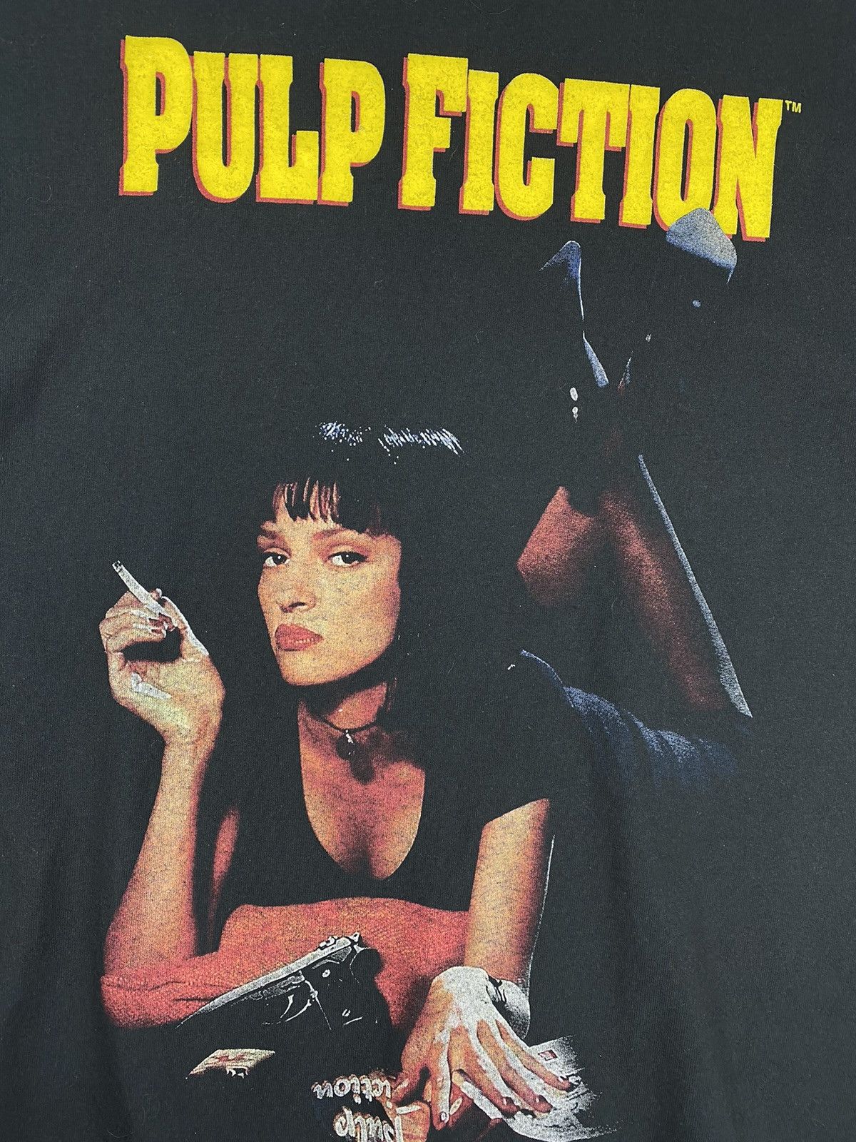 Vintage Vintage Pulp Fiction Promo Logo Tarantino Movie Tee Size US S / EU 44-46 / 1 - 6 Thumbnail