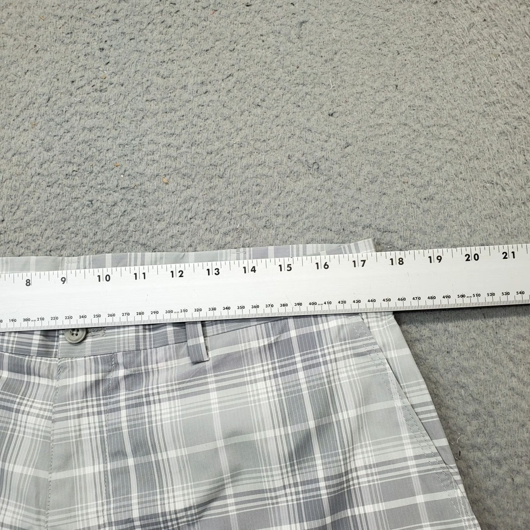 Vintage Grand Slam Chino Shorts Mens 34 Multi Plaid Flat Front Slash Pocket Outdoor - Durable & Breathable - Casual Wear Size US 34 / EU 50 - 5 Thumbnail
