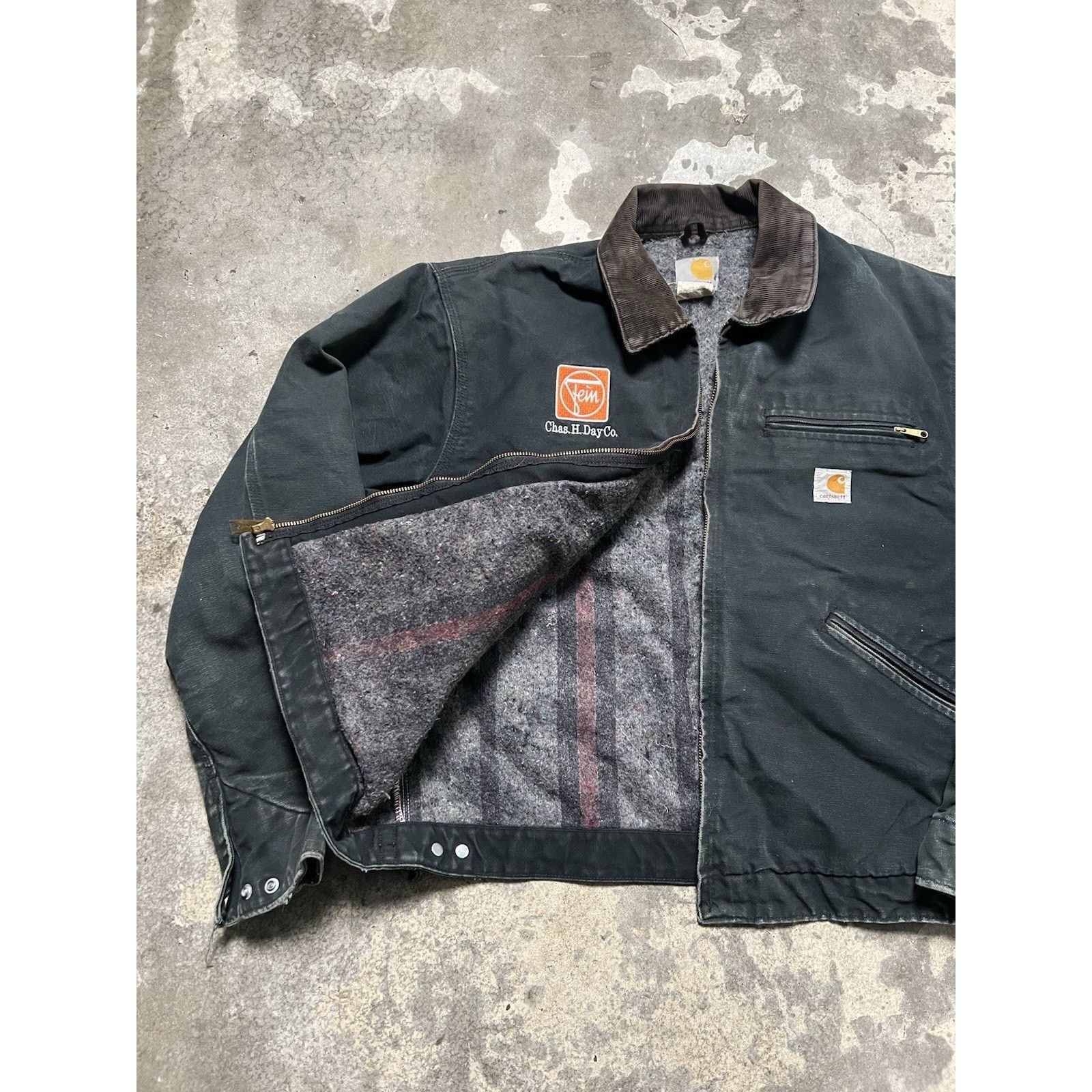 Carhartt Carhartt Detroit Work Jacket VTG Blanket Lined Chore Coat Size US XL / EU 56 / 4 - 1 Thumbnail