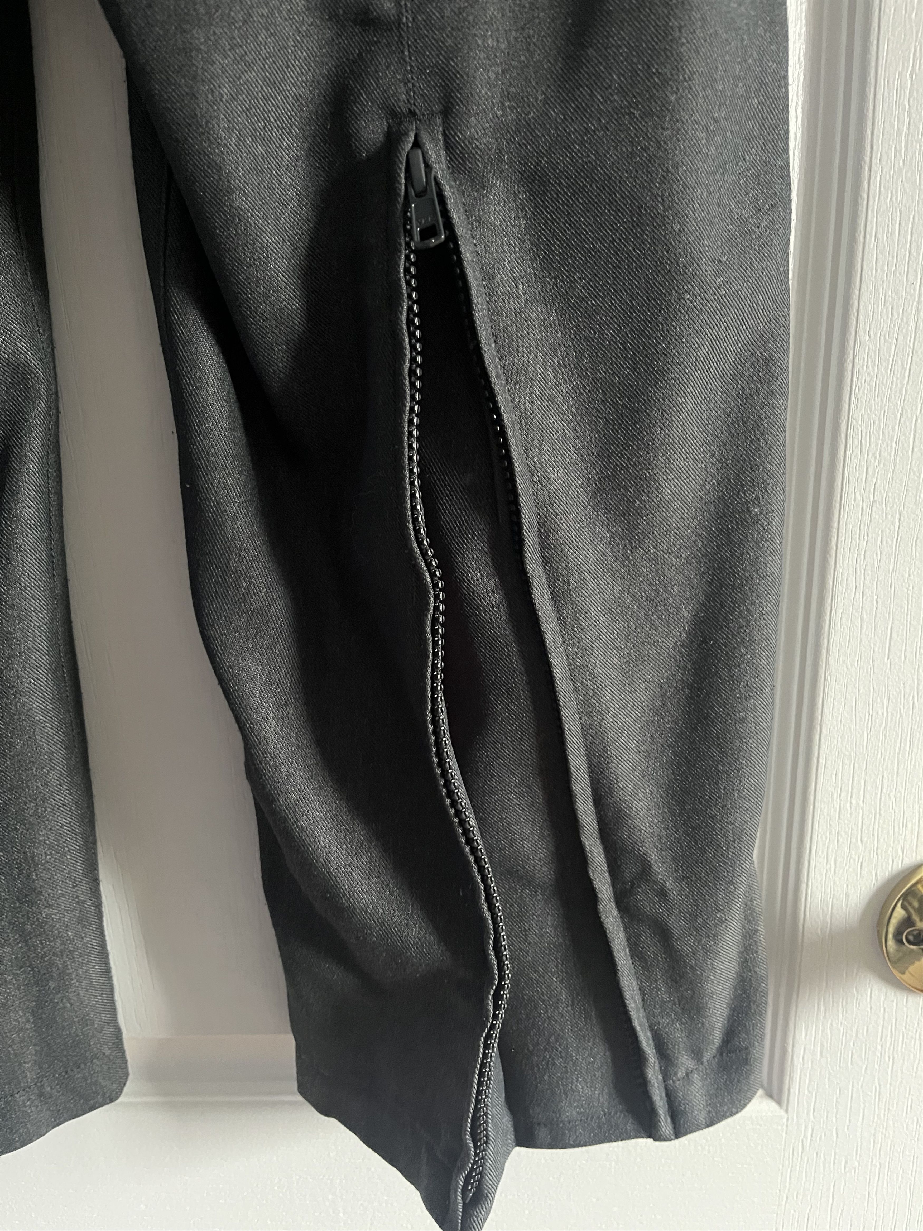 NEPENTHES AÏE GREY TWILL BNG TROUSERS