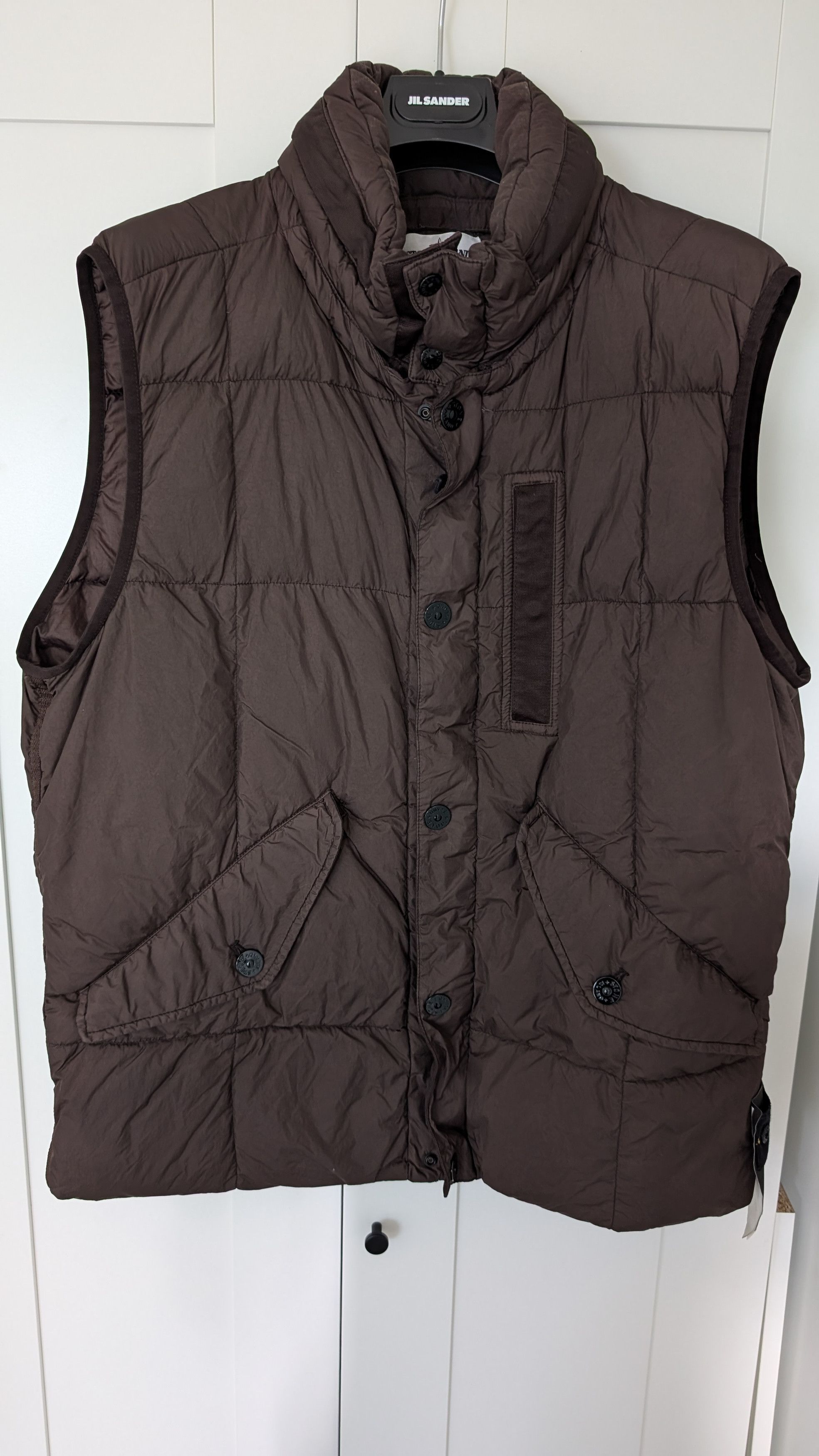 Stone Island Stone Island Garment Dyed Down Vest Size US XXL / EU 58 / 5 - 1 Thumbnail