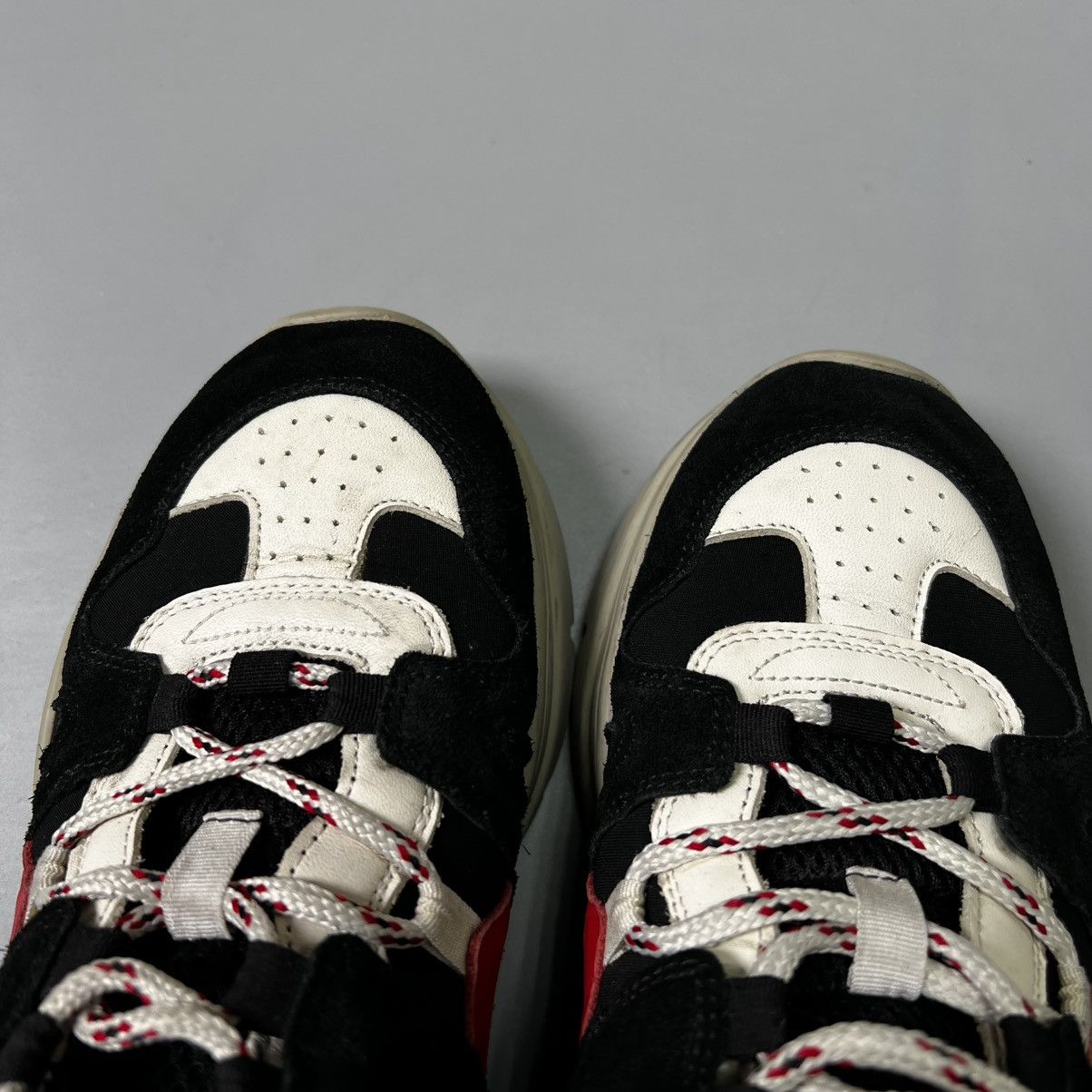 Isabel Marant Isabel Marant “Kindsay” sneakers Black Red Luxury Size US 8 / IT 38 - 5 Thumbnail