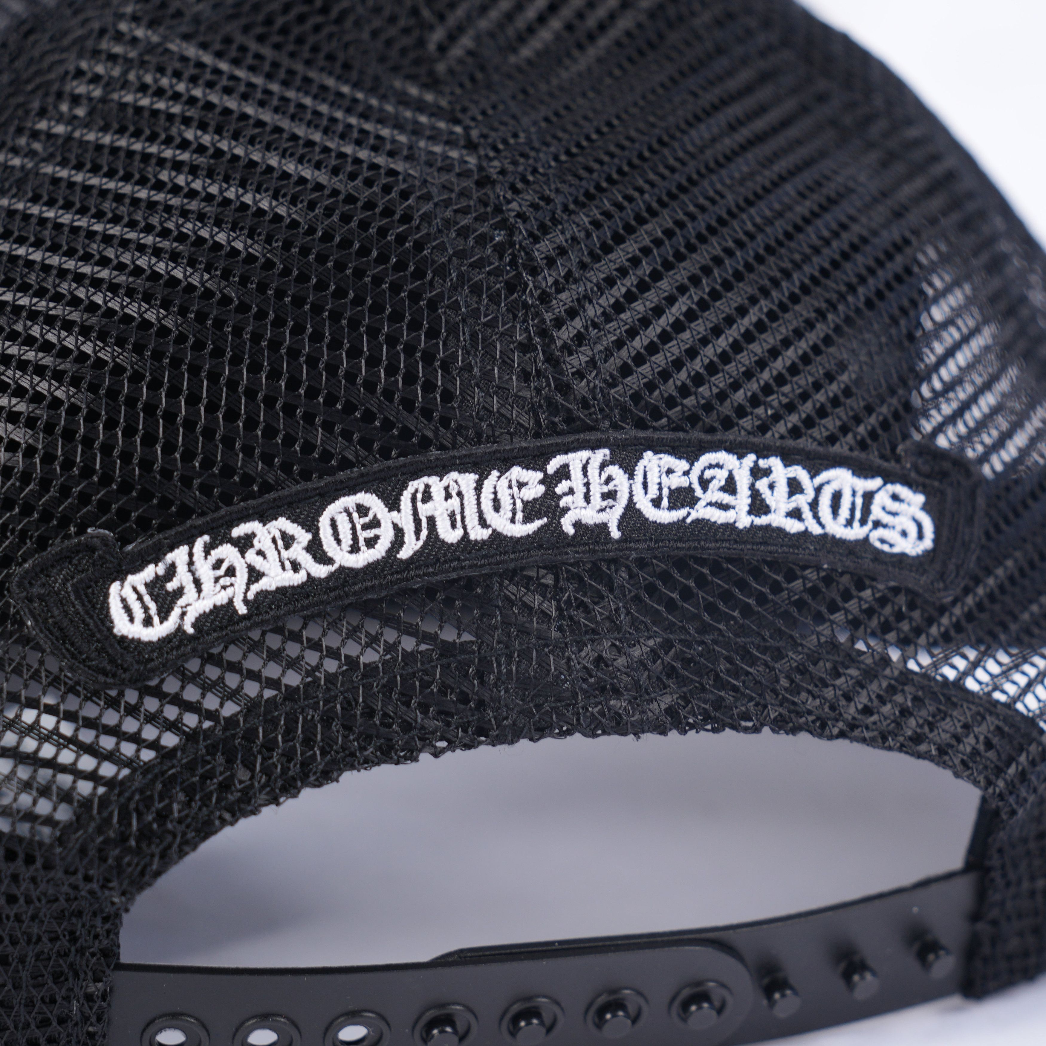 Chrome Hearts ORANGE CEMETERY TRIPLE CROSS HAT Size ONE SIZE - 3 Thumbnail