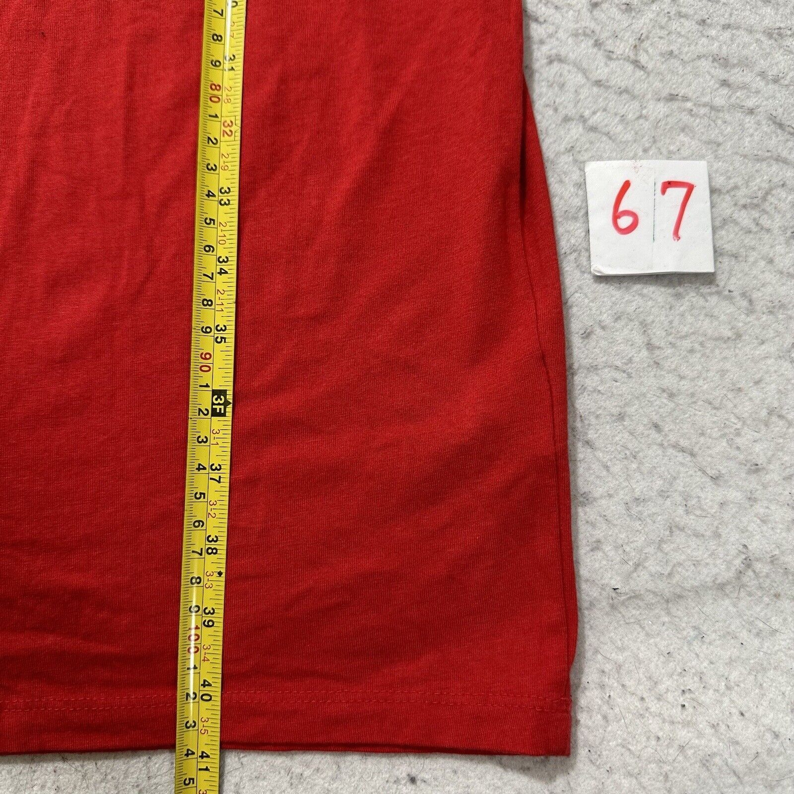 H&M H&M Medium Solid Red A-Line Cocktail Dress Stretch Midi Size M / US 6-8 / IT 42-44 - 9 Thumbnail