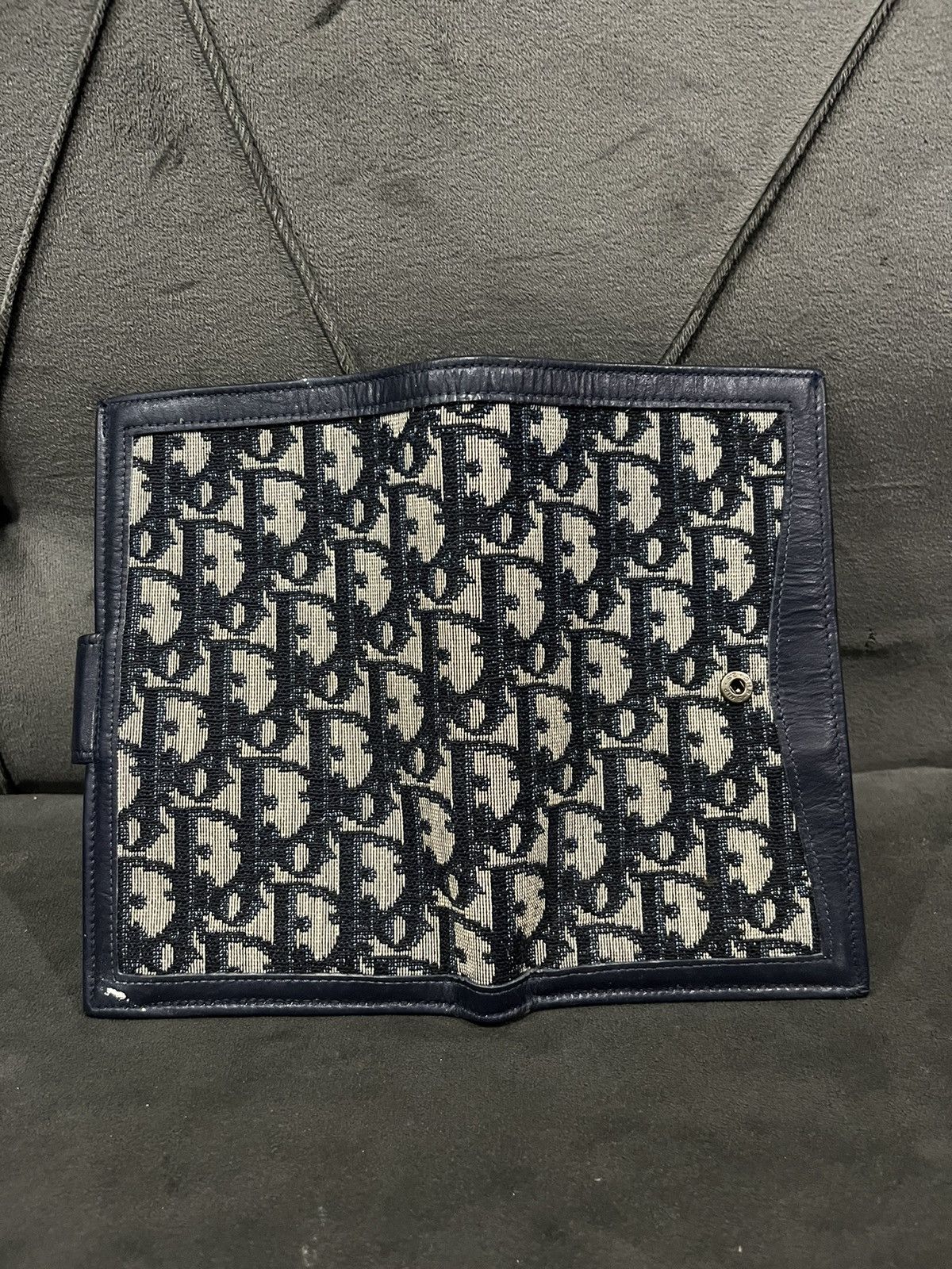 Christian Dior Monsieur Authentic Christian Dior Vintage Oblique Trotter Wallet Size ONE SIZE - 7 Thumbnail