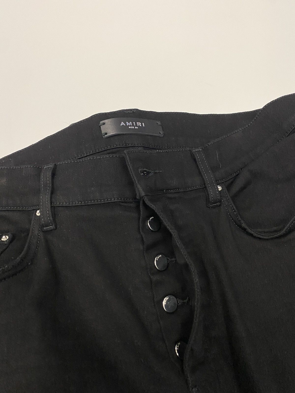 Amiri Amiri Black Stack Denim Size US 38 / EU 54 - 4 Thumbnail