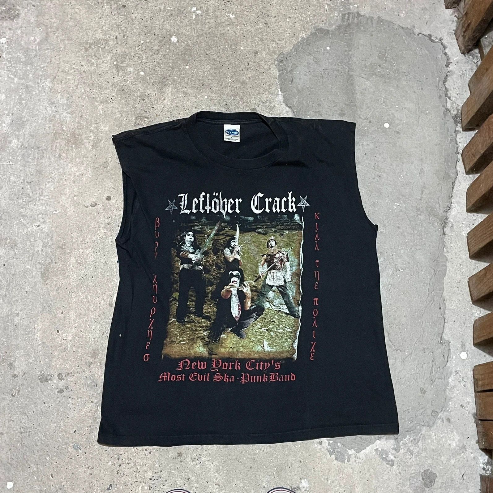 Band Tees Vintage Leftober Crack Band Tee sleeveless tank top Size US L / EU 52-54 / 3 - 1 Thumbnail