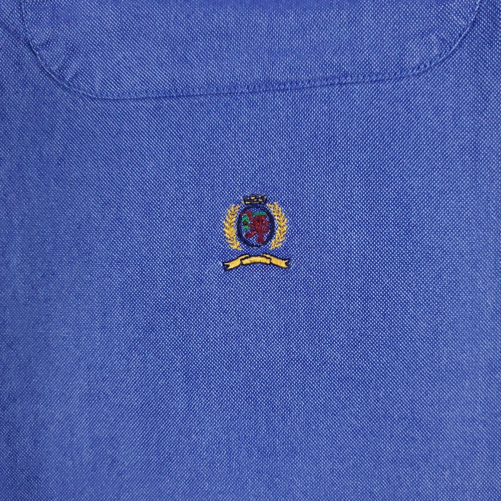 Tommy Hilfiger Tommy Hilfiger Shirt Mens Medium Blue Casual Button Up Long Sleeve Size US M / EU 48-50 / 2 - 2 Thumbnail