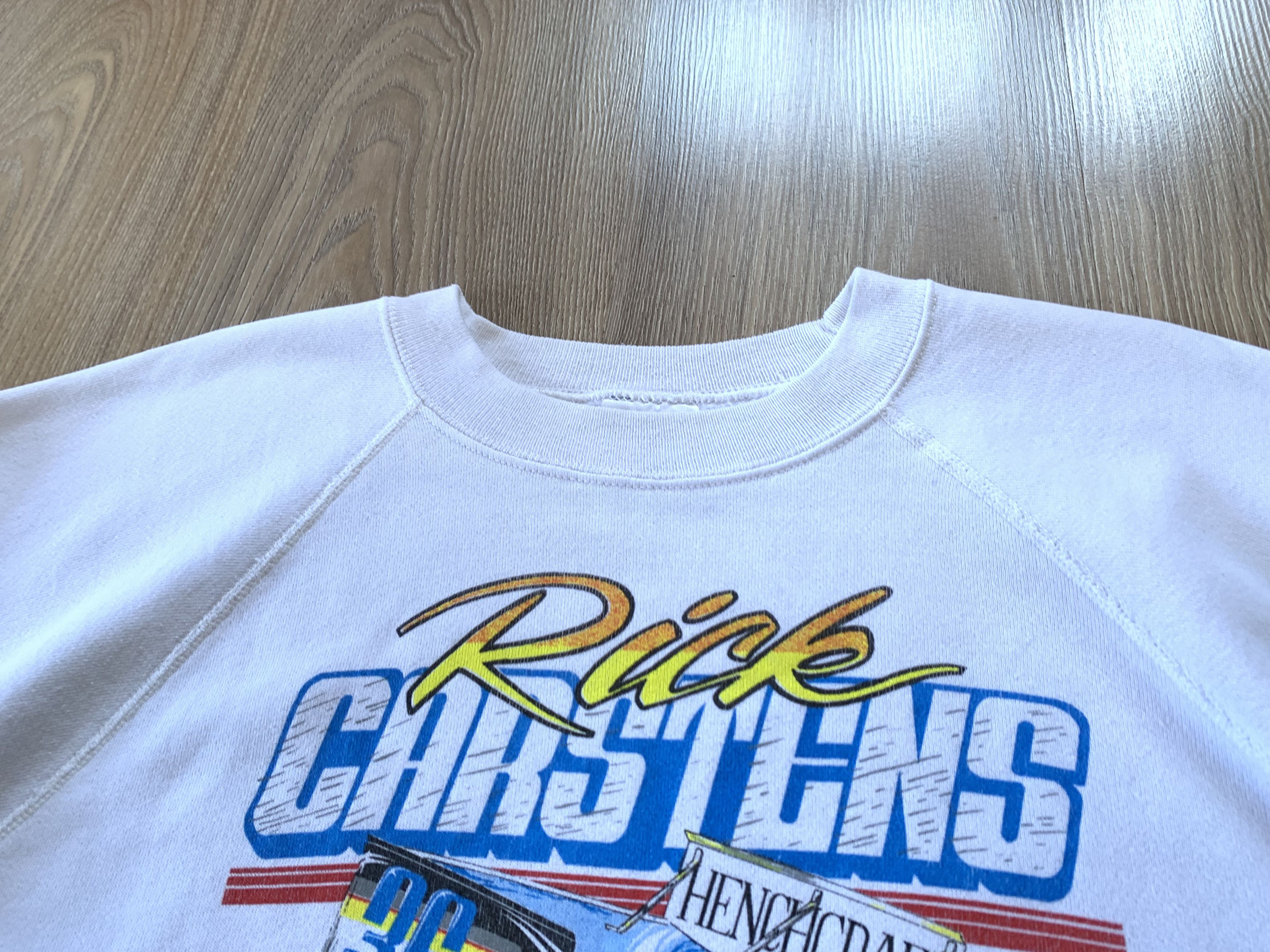 Hanes Hanes USAC Rick Carstens 36 Vintage Sweatshirt Size US L / EU 52-54 / 3 - 3 Thumbnail