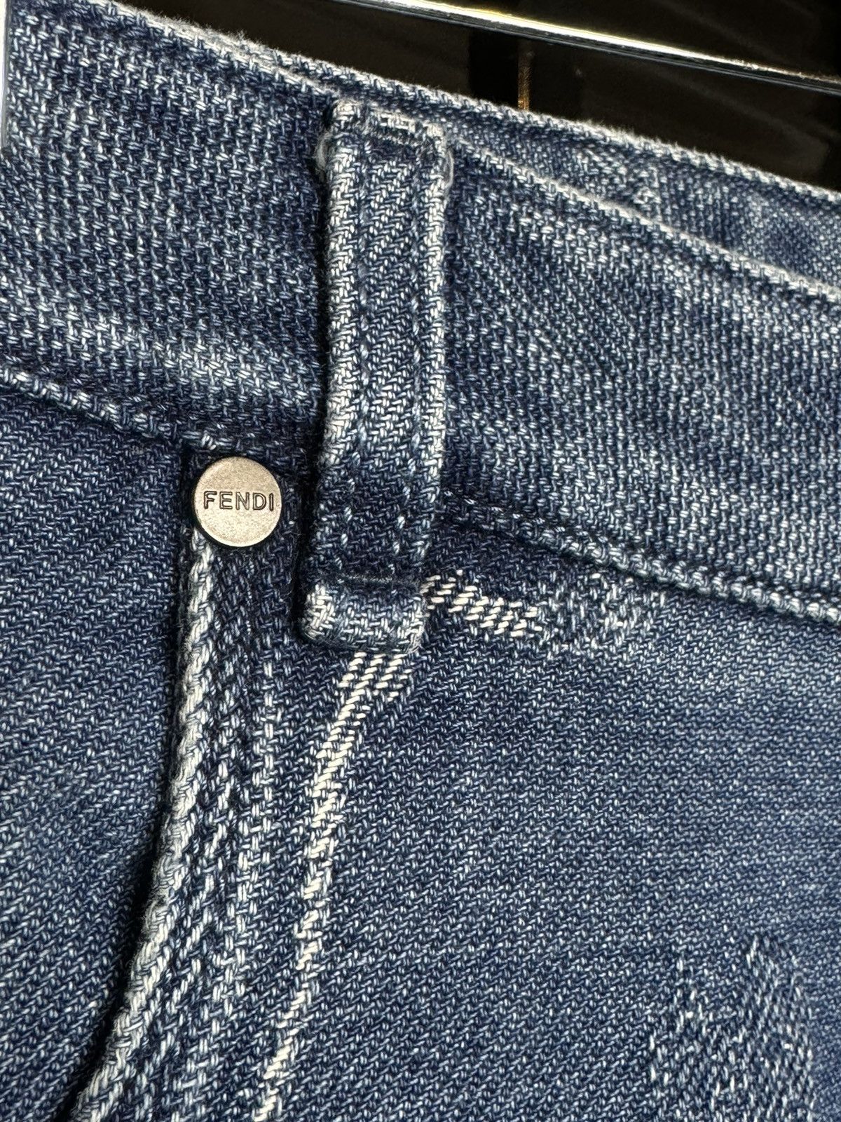 Fendi Fendi Roma Moonlight Relaxed Denim Jeans - 36/34 Size US 36 / EU 52 - 9 Thumbnail