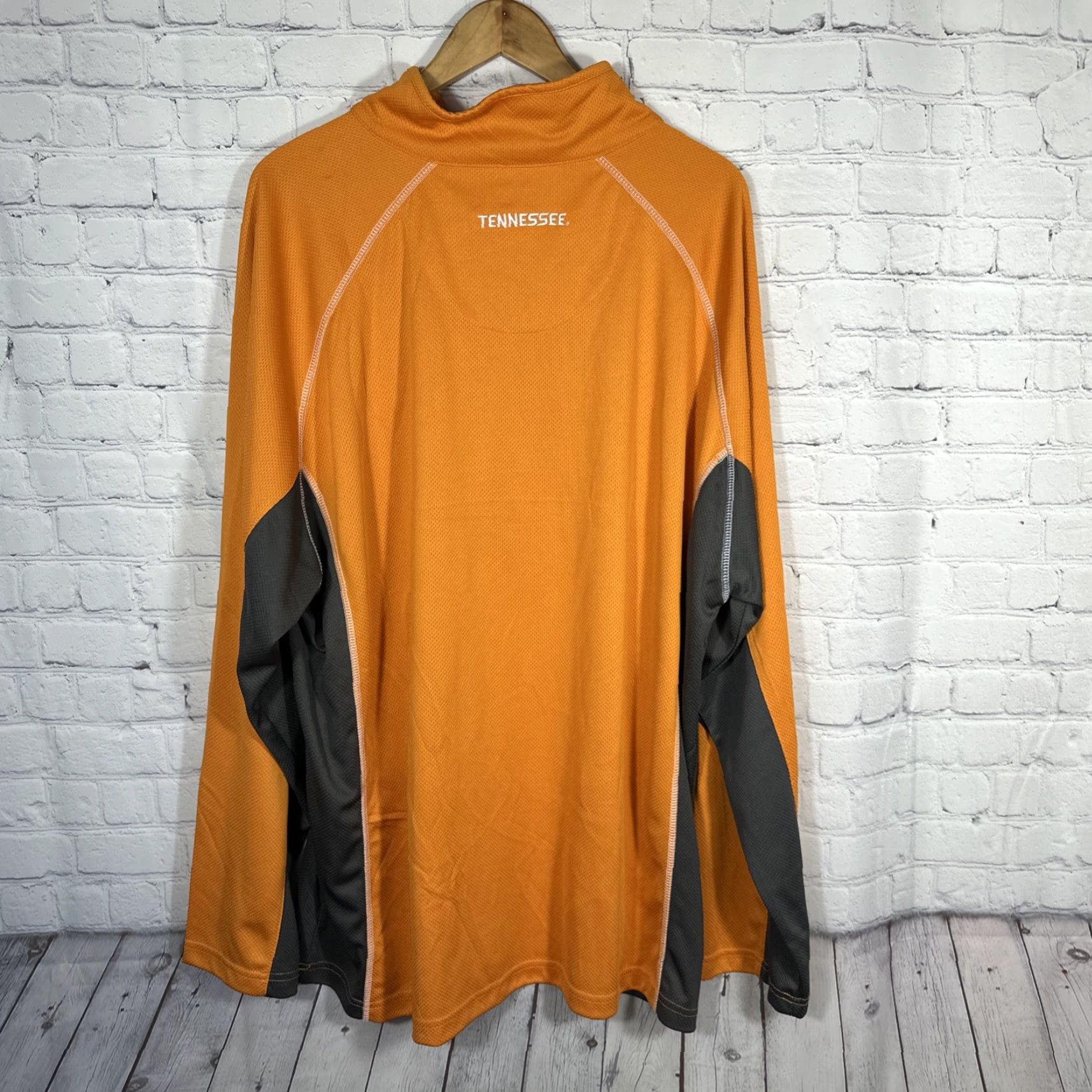 Vintage Tennessee Volunteers Fanatics Quarter Zip Performance Pullover Men 2XL Orange Shirt Hoodie? Size US XXL / EU 58 / 5 - 6 Thumbnail