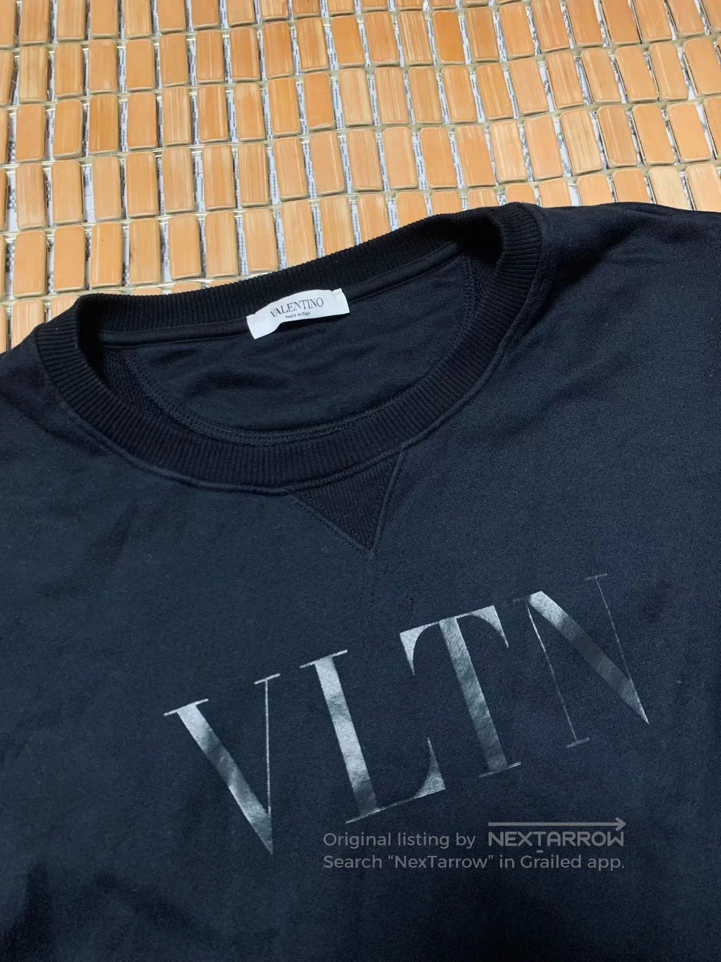 Valentino Valentino VLTN Logo Print Sweatshirt. Size US M / EU 48-50 / 2 - 2 Thumbnail